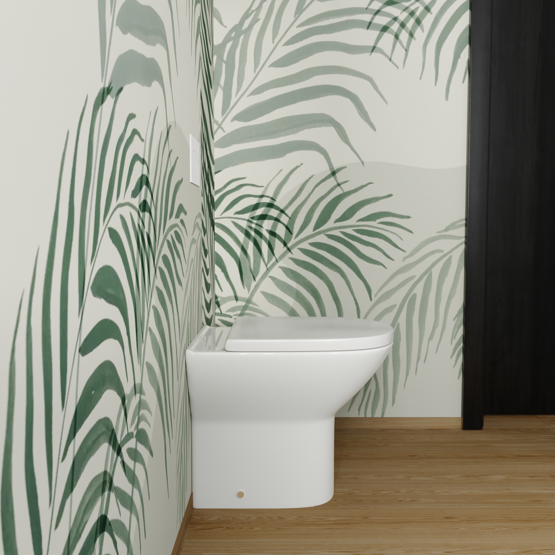 Harbour Identity Rimless Back to Wall Toilet & Soft Close Seat