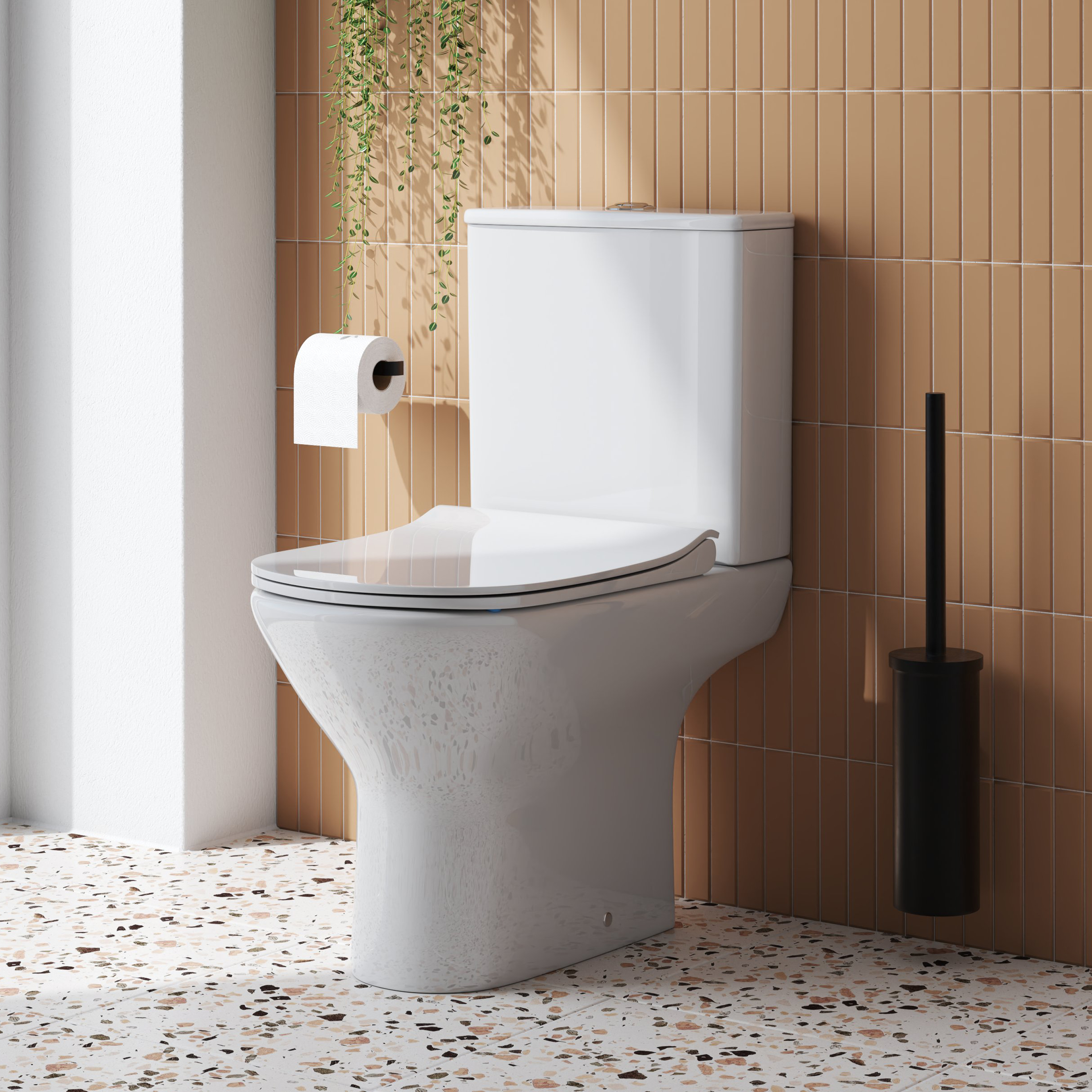 Harbour Acclaim Modern Bathroom Suite with Rimless Toilet