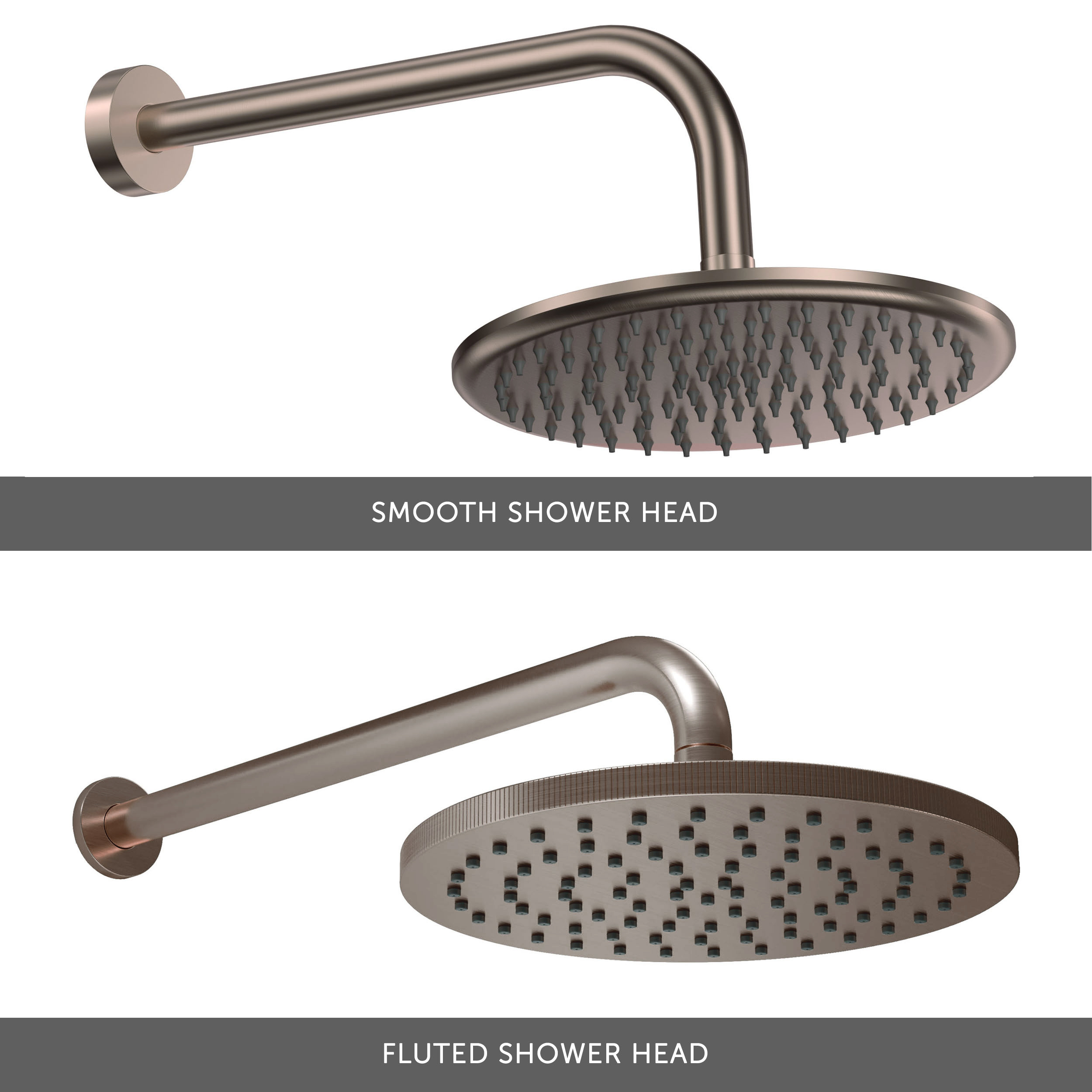 Core Concealed Thermostatic Valve, Fixed Head & Shower Handset Kit