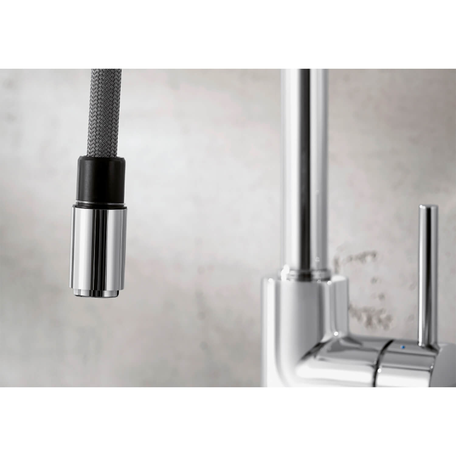 Blanco Mida-S Single Lever Mono Pull Out Kitchen Mixer Tap