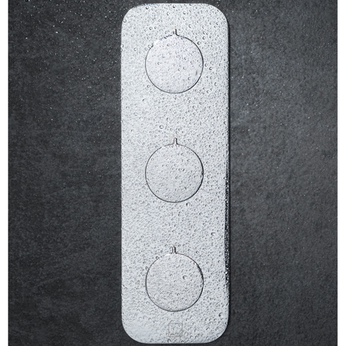 Vado Tablet Altitude Vertical 3 Outlet Concealed Thermostatic Shower Valve