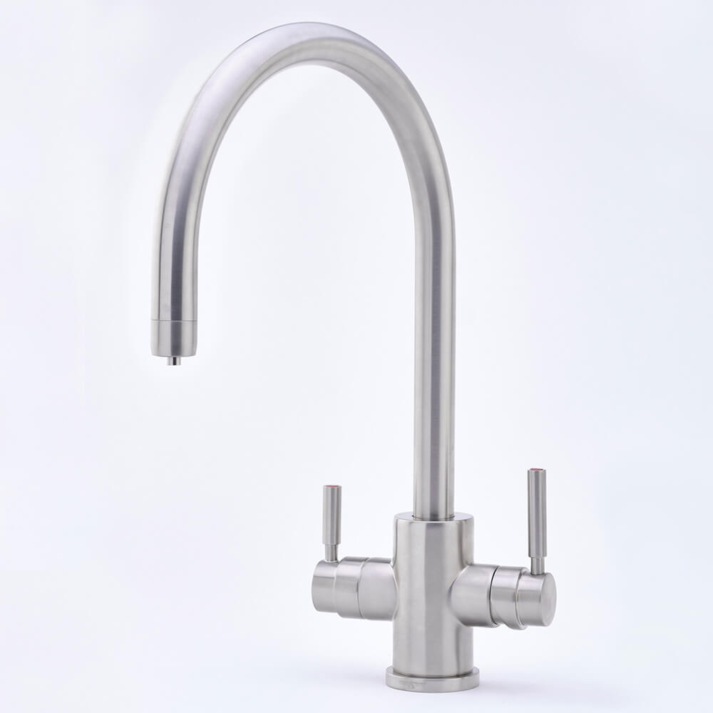 Perrin & Rowe Juliet C Spout 3-in-1 Instant Hot Water Mixer Tap