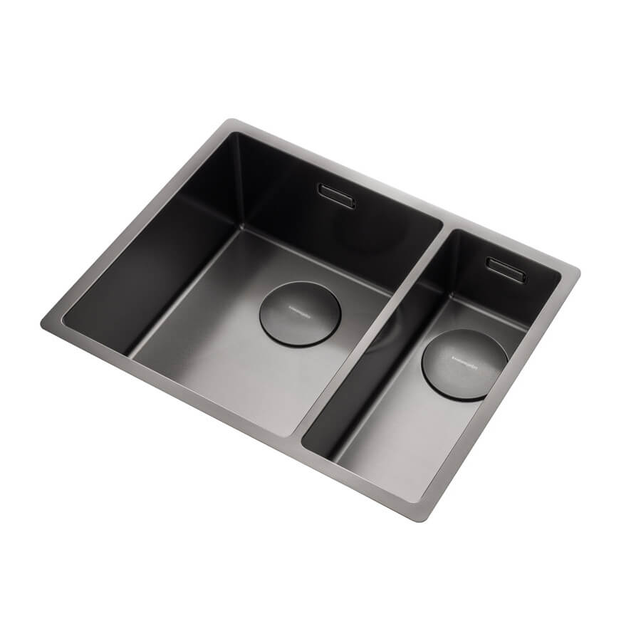 Rangemaster Spectra 1.5 Bowl Inset or Undermount Stainless Steel Kitchen Sink & Waste - 555 x 440mm