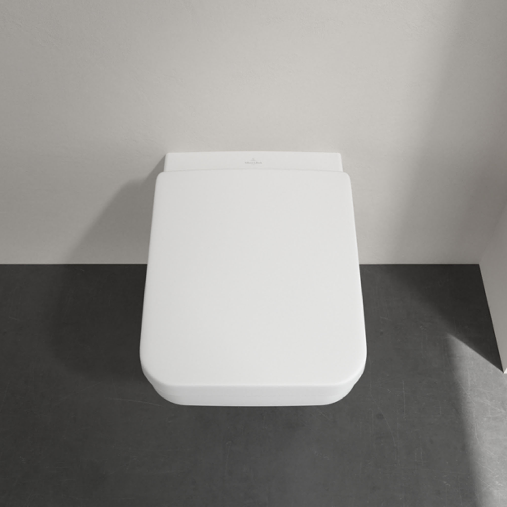 Villeroy & Boch ViConnect Pro 2.0 Frame with Architectura Square Rimless Wall Mounted Toilet, Flush Plate & Soft Close Toilet Seat 