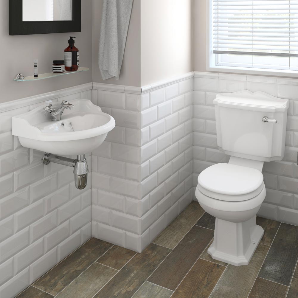 Butler & Rose Benedict 500mm Basin & Bottle Trap - 1 Tap Hole