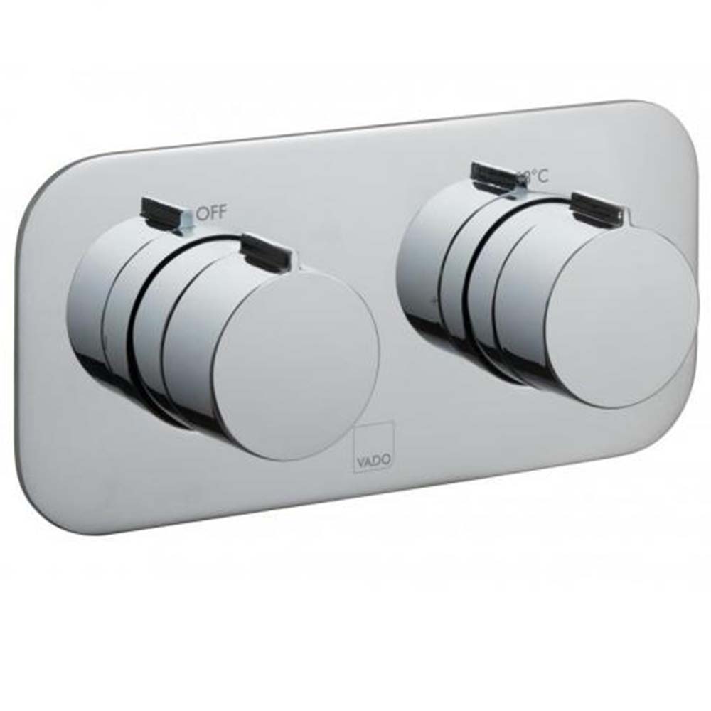 Vado Tablet Altitude Horizontal Concealed 1 Outlet Thermostatic Shower Valve
