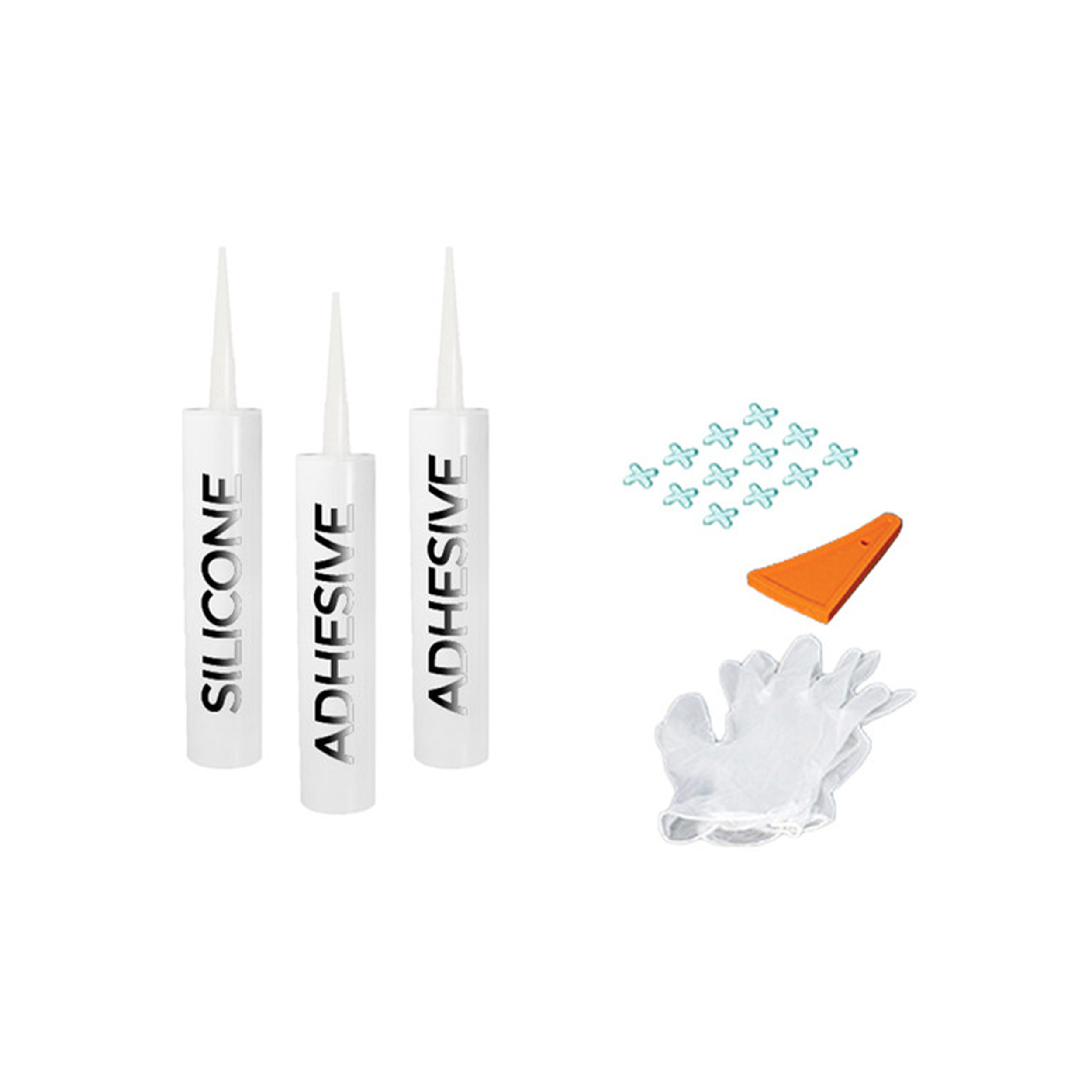 Drench Naturals PVC Bathroom Wall Panel Installation Pack
