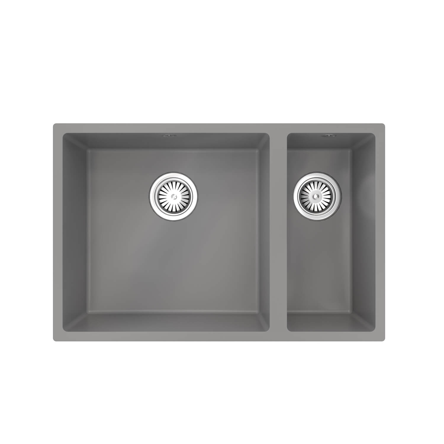 Vellamo Designer 1.5 Bowl Comite Composite Inset/Undermount Kitchen Sink & Waste - 670 x 440mm