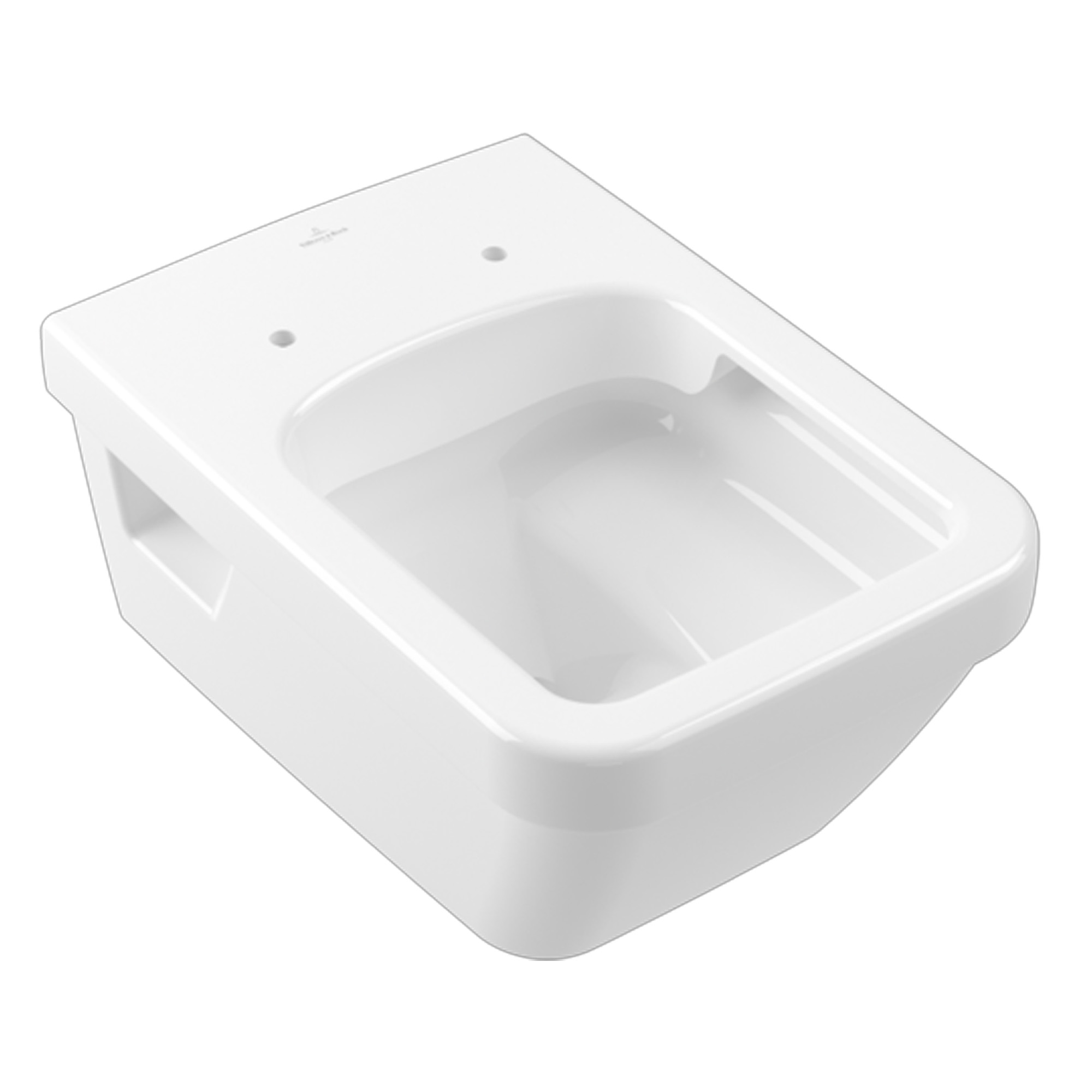 Villeroy & Boch Architectura Rimless Square Wall Hung Toilet & Soft Close Seat