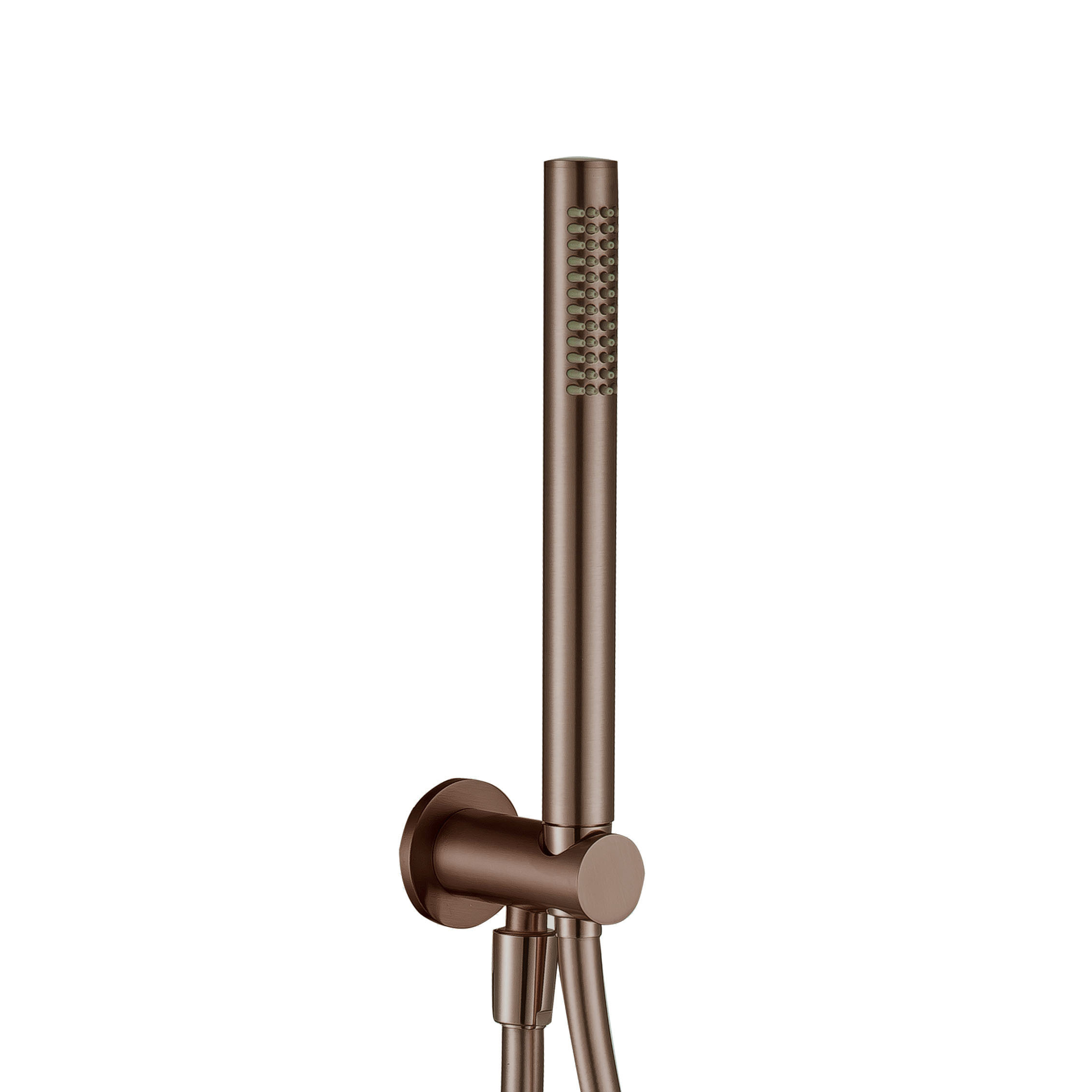 Harbour Clarity Round Shower Handset with Wall Outlet & Hose