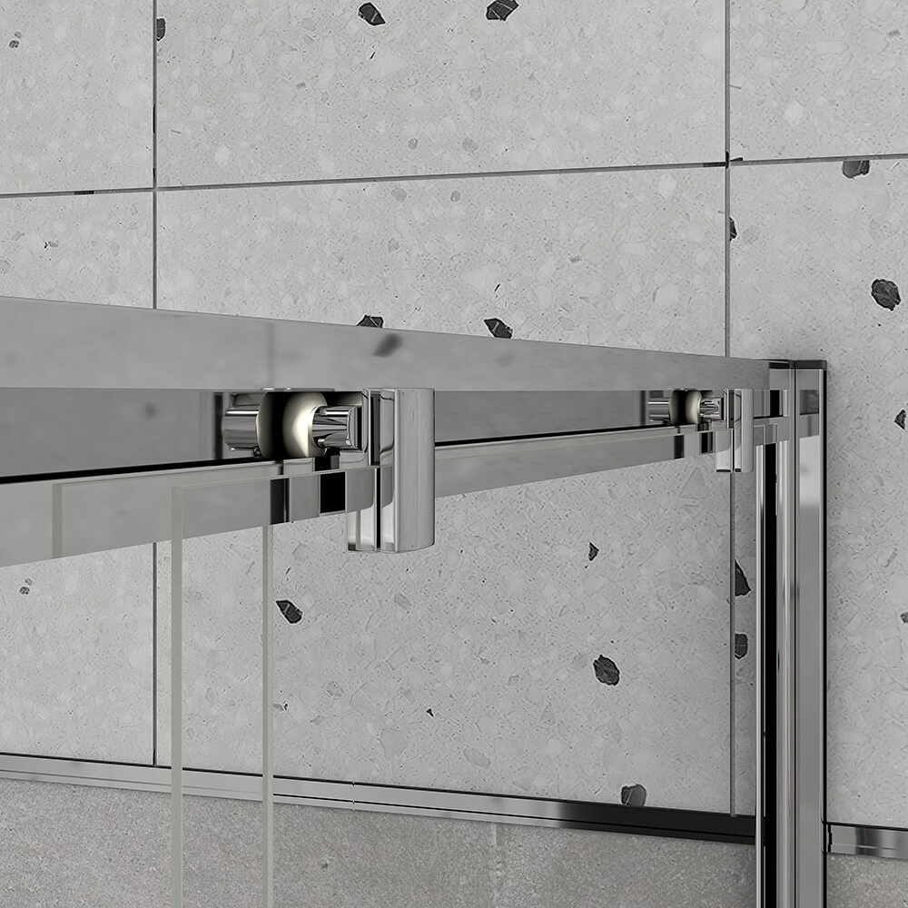 Harbour i8 Easy Clean 8mm Sliding Shower Door & Optional Side Panel