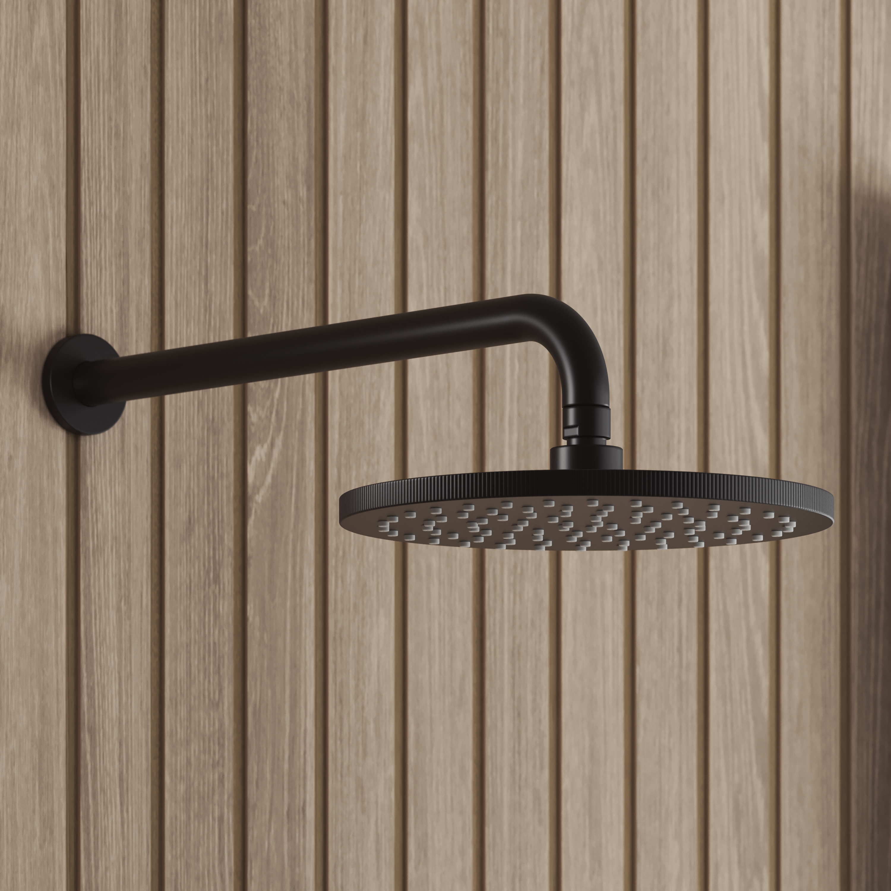 Core Concealed Thermostatic Valve, Fixed Head & Shower Handset Kit