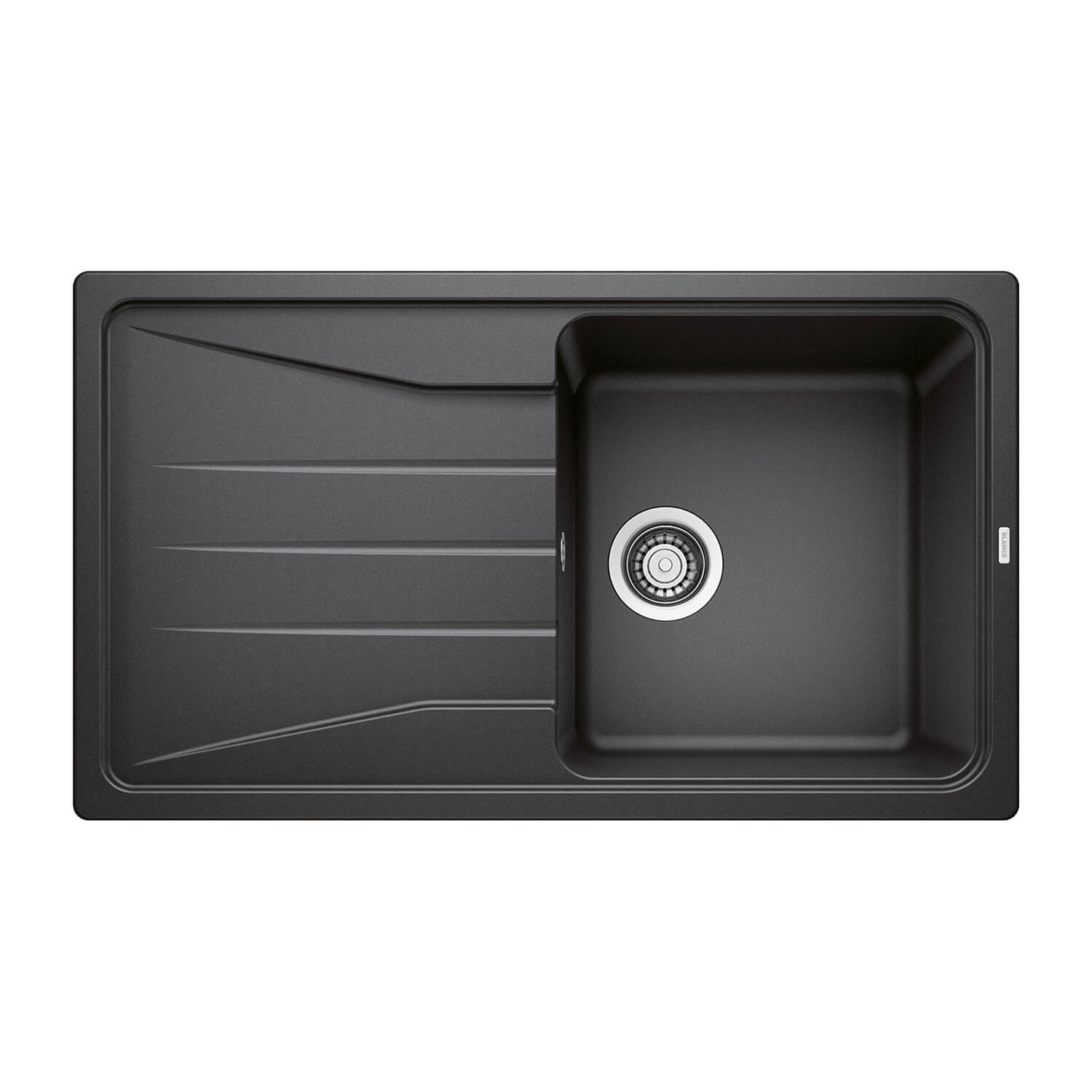 Blanco Sona 5 S Compact 1 Bowl Inset Silgranit Composite Kitchen Sink & Waste with Reversible Drainer - 860 x 500mm