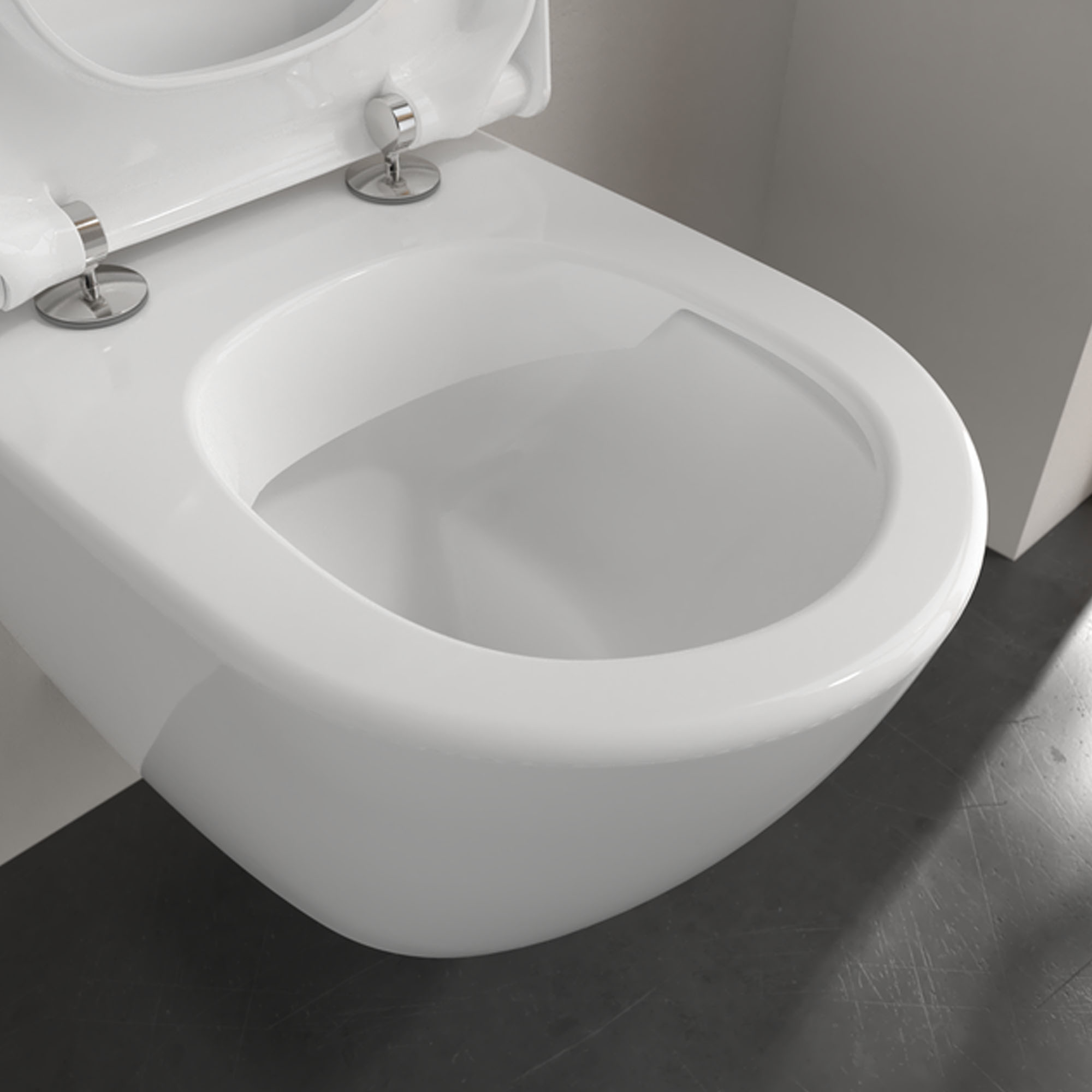 Villeroy & Boch Subway 2.0 Rimless Wall Mounted Toilet & Soft Close Toilet Seat