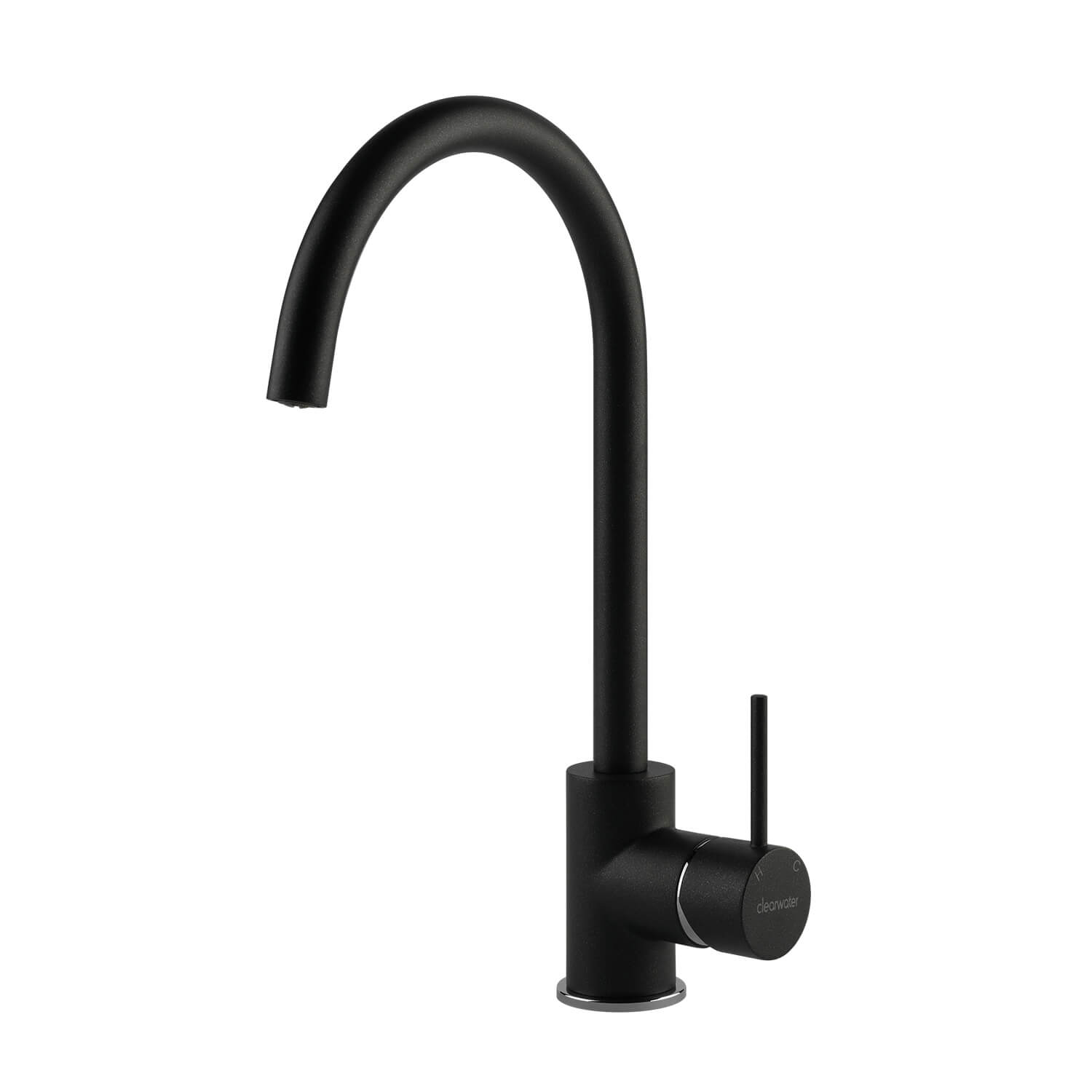 Clearwater Elara WRAS Approved Single Lever Mono Kitchen Mixer Tap with Granite Colour Matching Finish