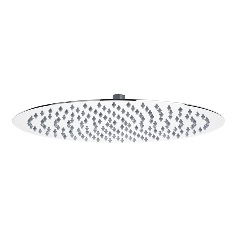 Vellamo Thin Round Fixed Shower Head - 200mm