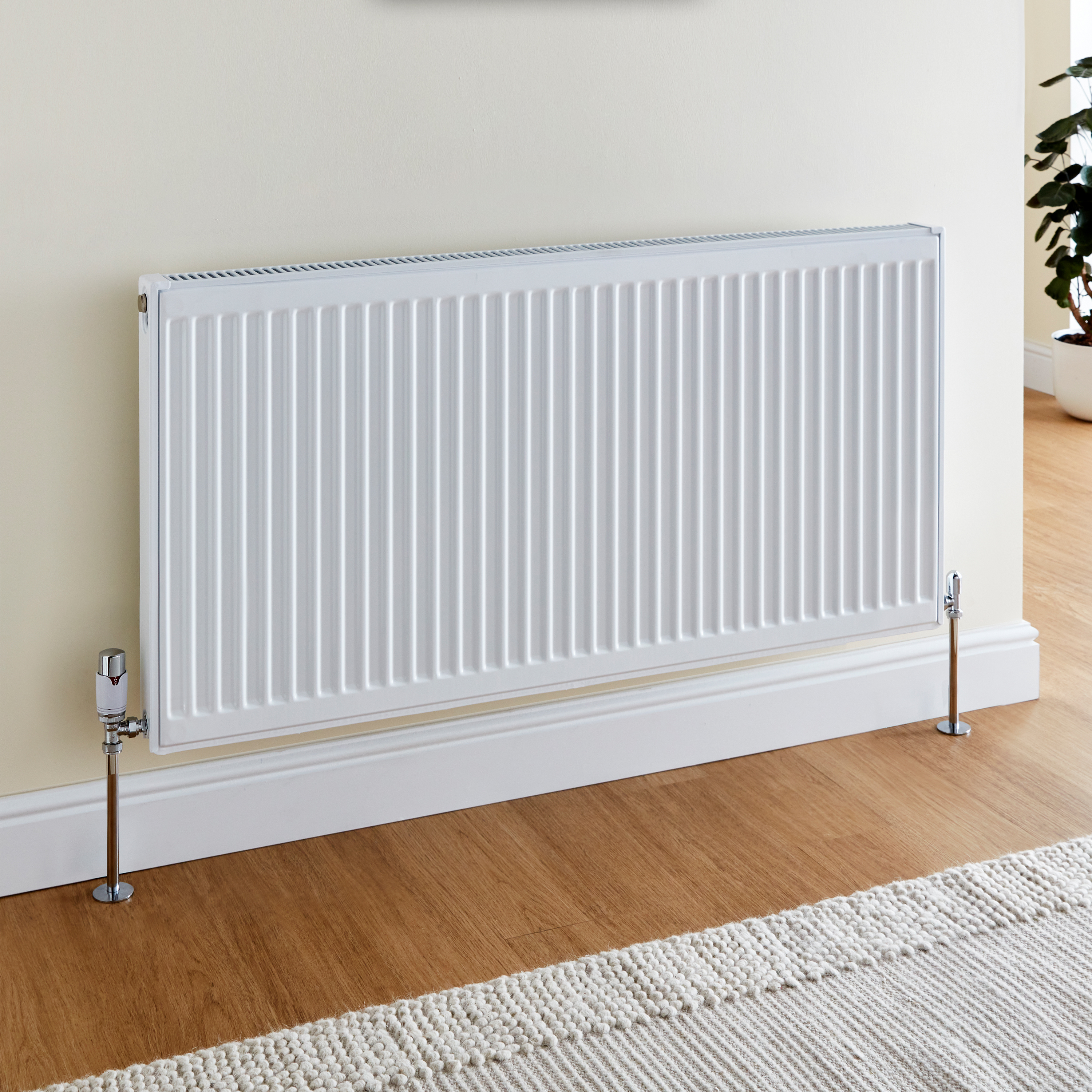 Brenton Type 11 Compact Single Convector Panel Radiator - White