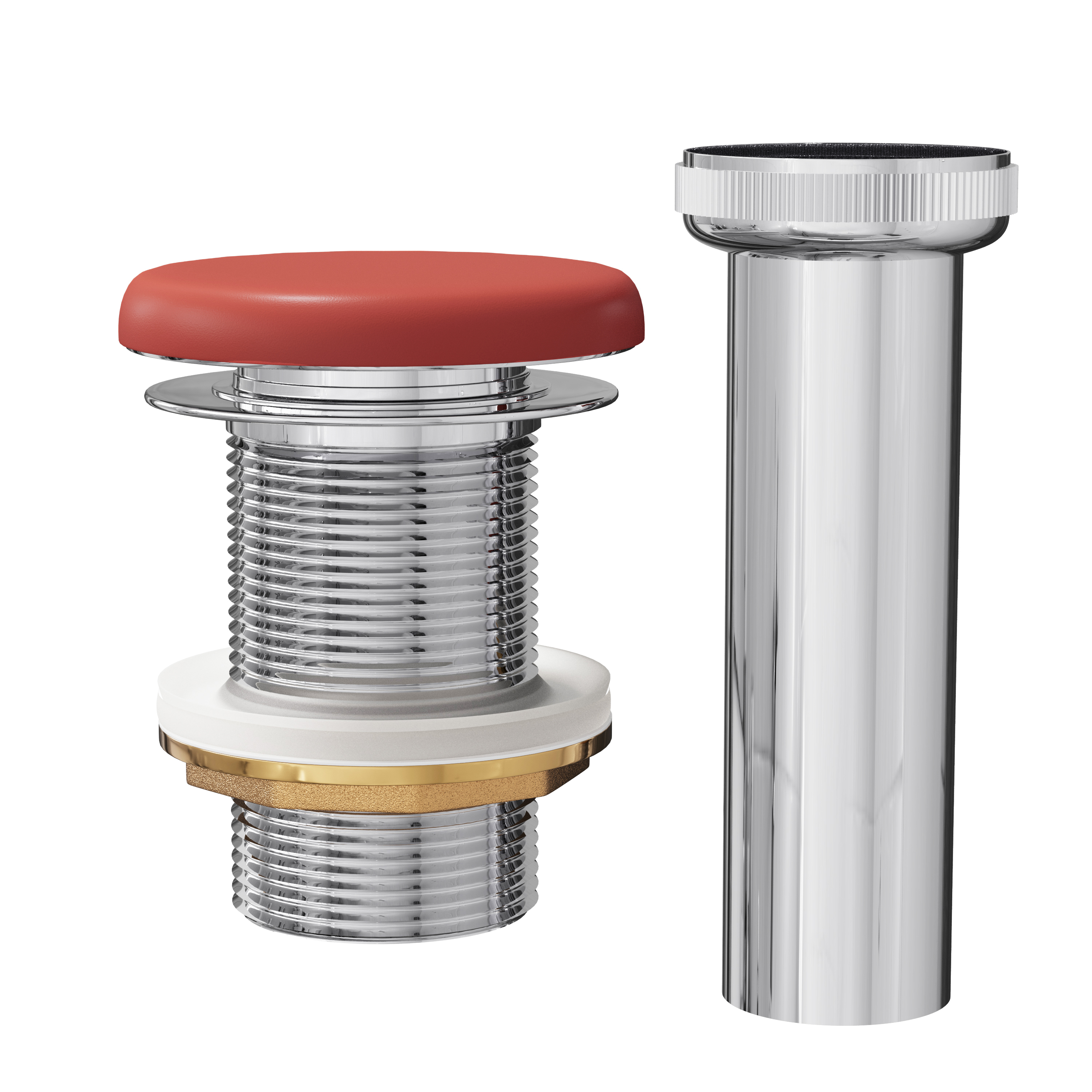 Harbour Concrete Unslotted Extendable Basin Waste
