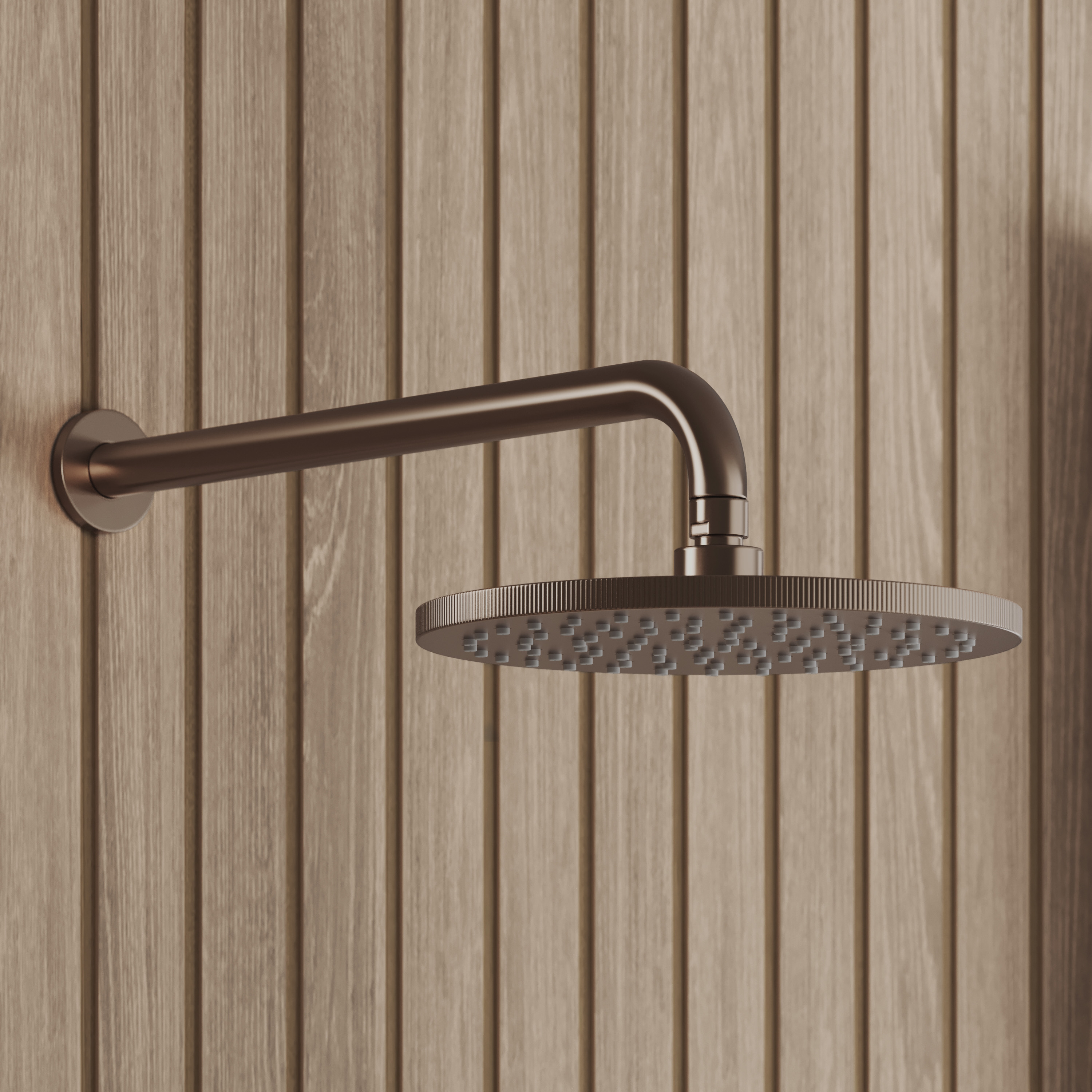 Core Concealed Thermostatic Valve, Fixed Head & Shower Handset Kit