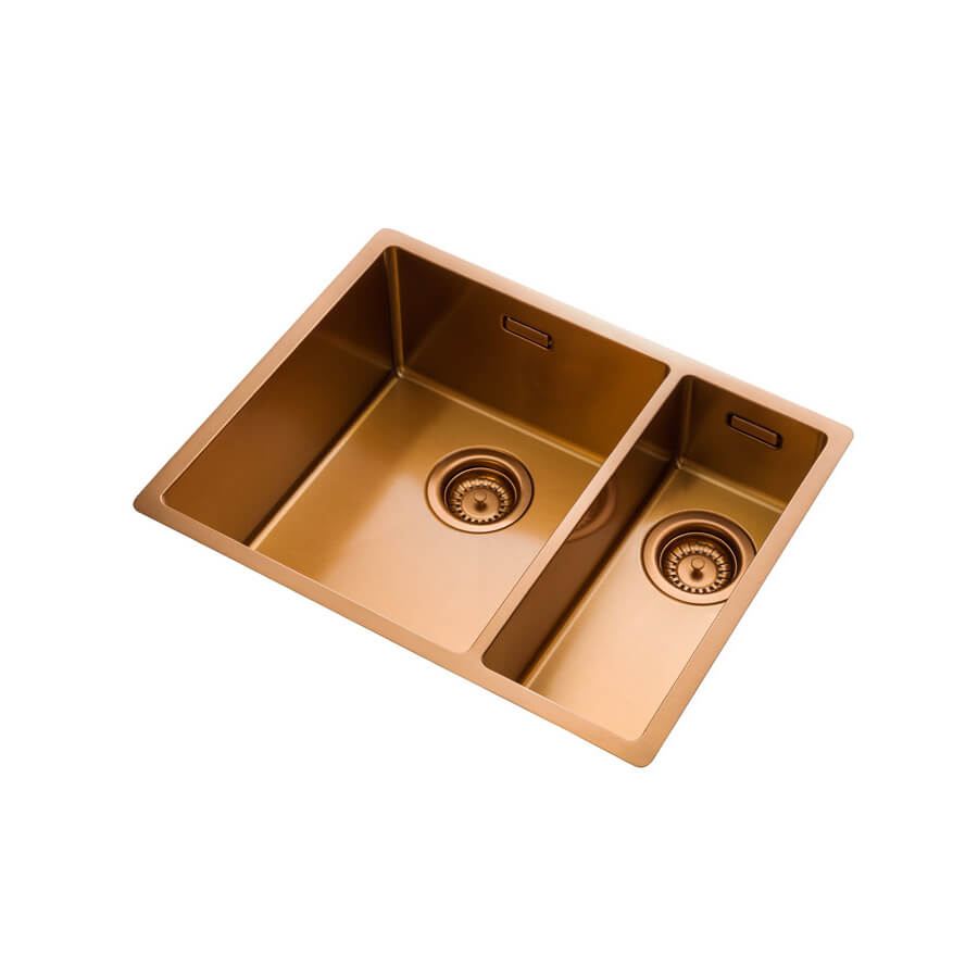 Rangemaster Spectra 1.5 Bowl Inset or Undermount Stainless Steel Kitchen Sink & Waste - 555 x 440mm