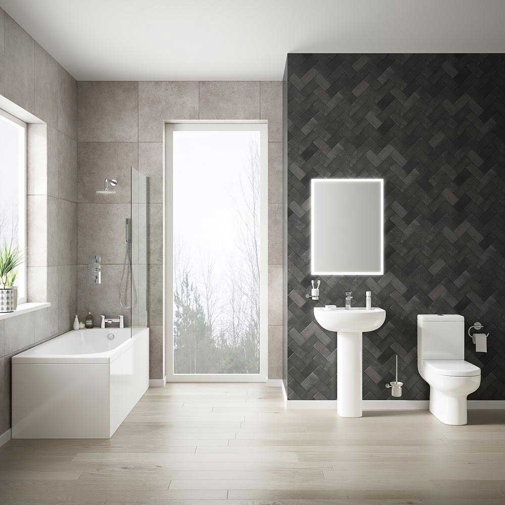 Harbour Grace Compact Close Coupled Toilet & Soft Close Seat