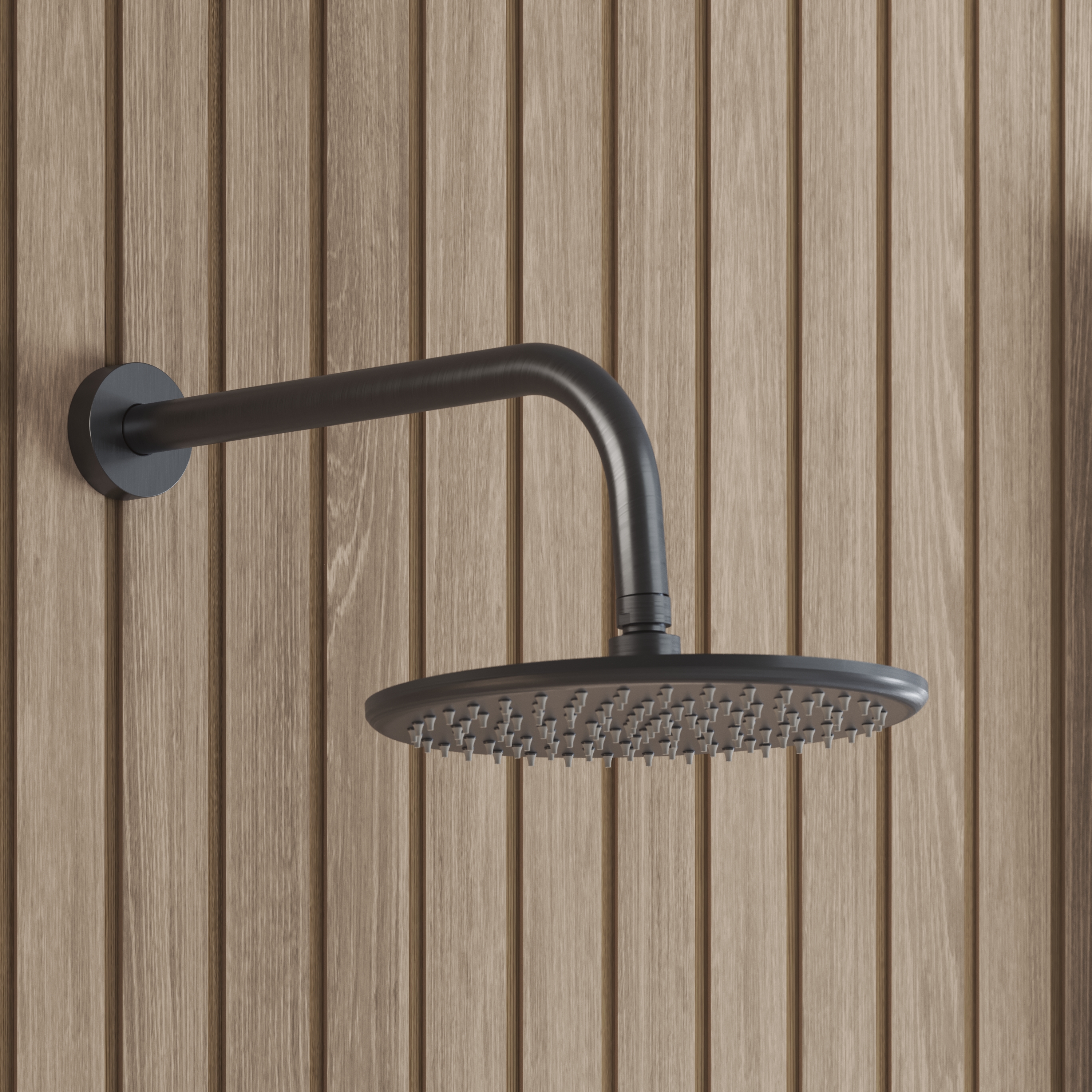 Core Concealed Thermostatic Valve, Fixed Head & Shower Handset Kit
