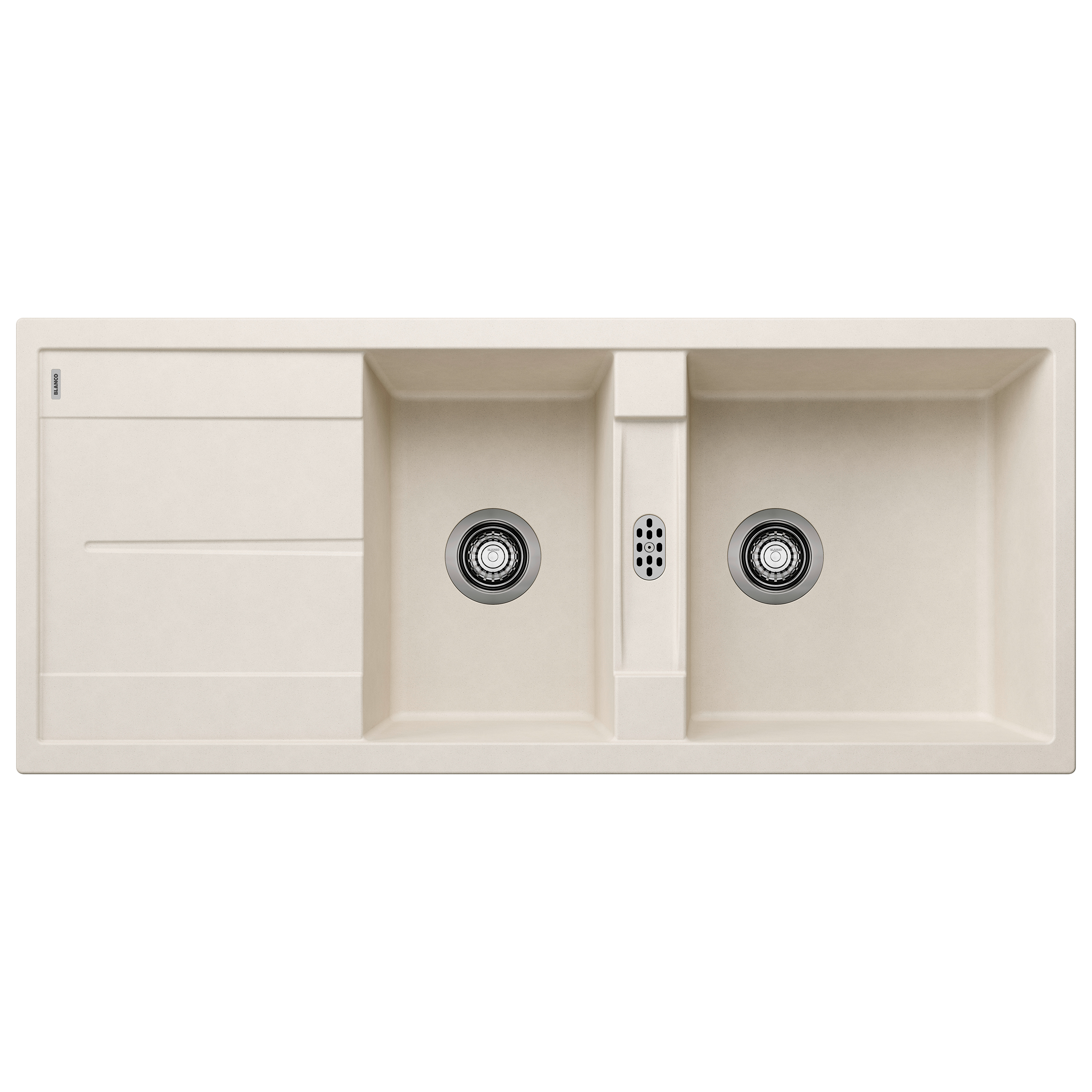 Blanco Metra 8 S 1.5 Bowl Inset Silgranit Composite Kitchen Sink & Waste with Reversible Drainer - 1160 x 500mm