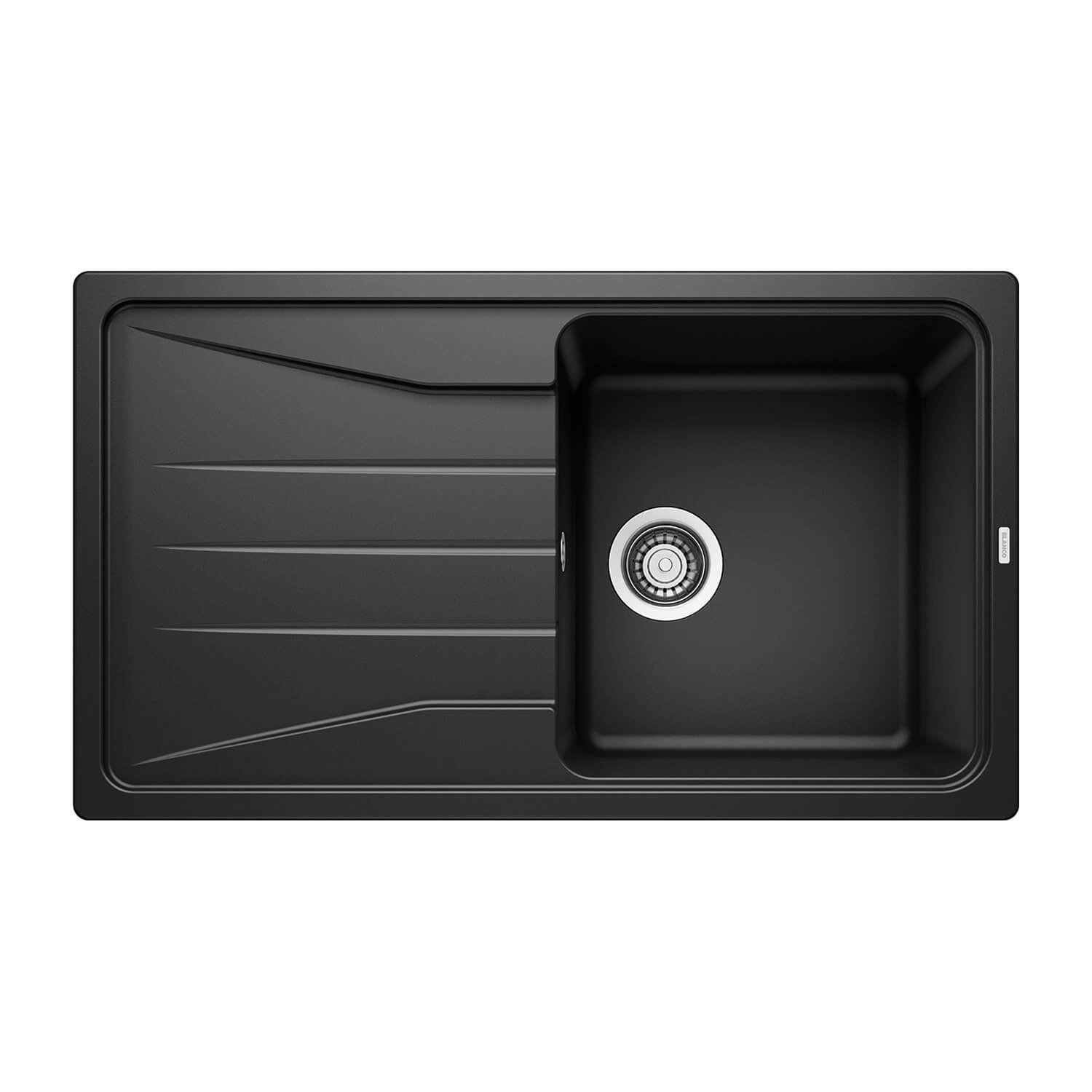 Blanco Sona 5 S Compact 1 Bowl Inset Silgranit Composite Kitchen Sink & Waste with Reversible Drainer - 860 x 500mm
