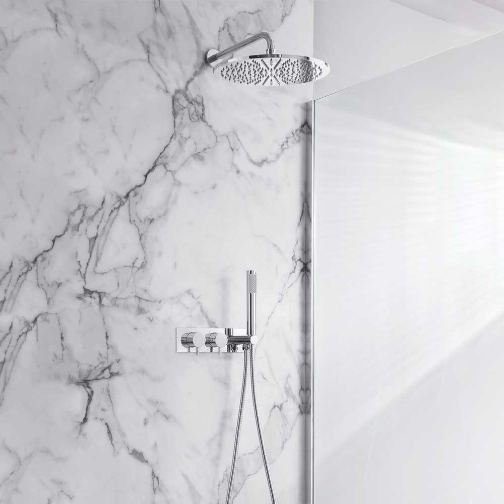 Crosswater MPRO 2 Outlet Concealed Thermostatic Bath Shower Valve