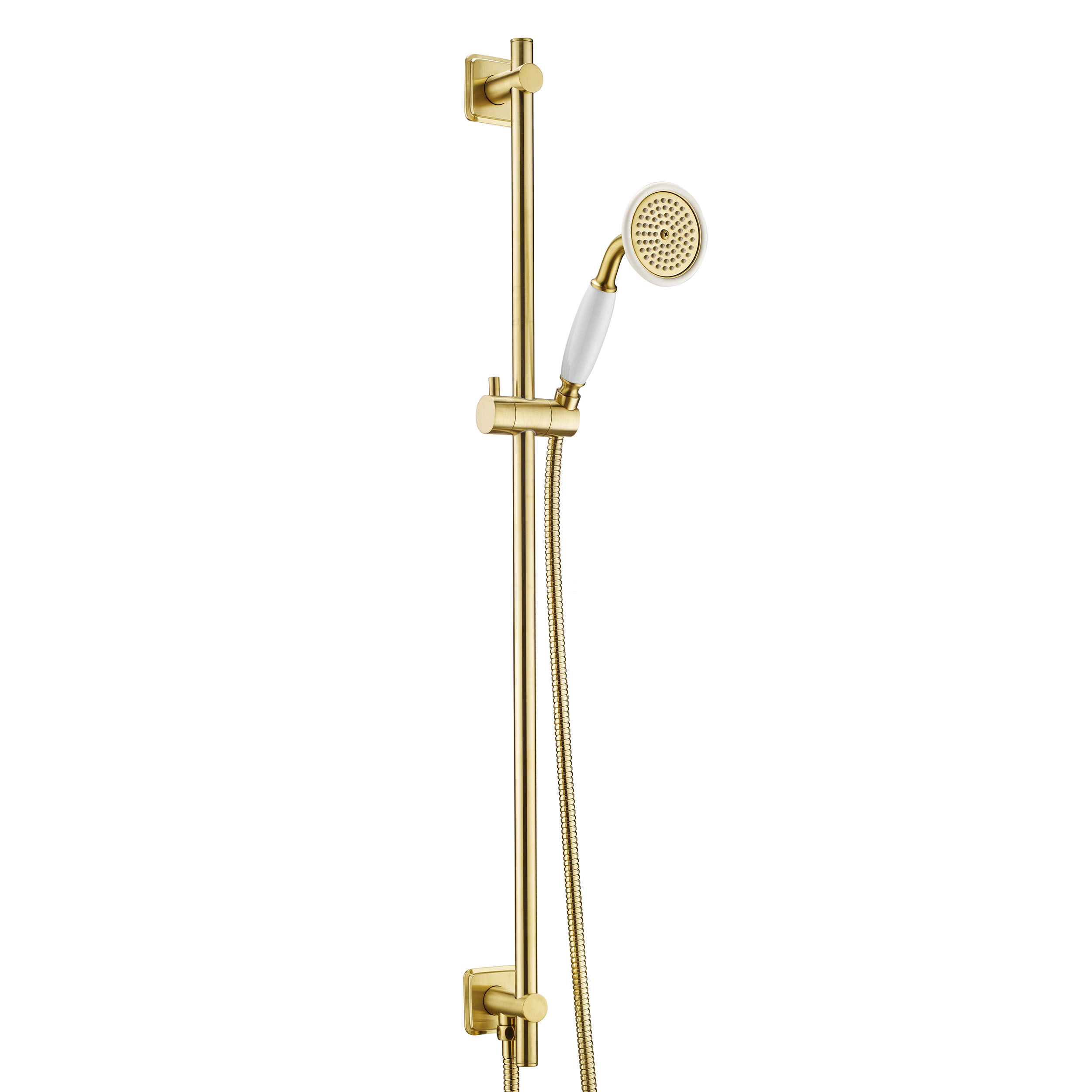 Butler & Rose Caledonia Slide Rail Kit, Single Function Handset & Hose