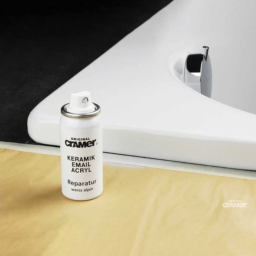 Cramer Professional Scratch & Chip Repair Kit for Ceramic, Enamel and Acrylic - Alpine White