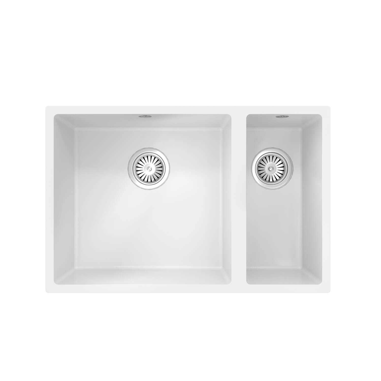 Vellamo Designer 1.5 Bowl Comite Composite Inset/Undermount Kitchen Sink & Waste - 670 x 440mm