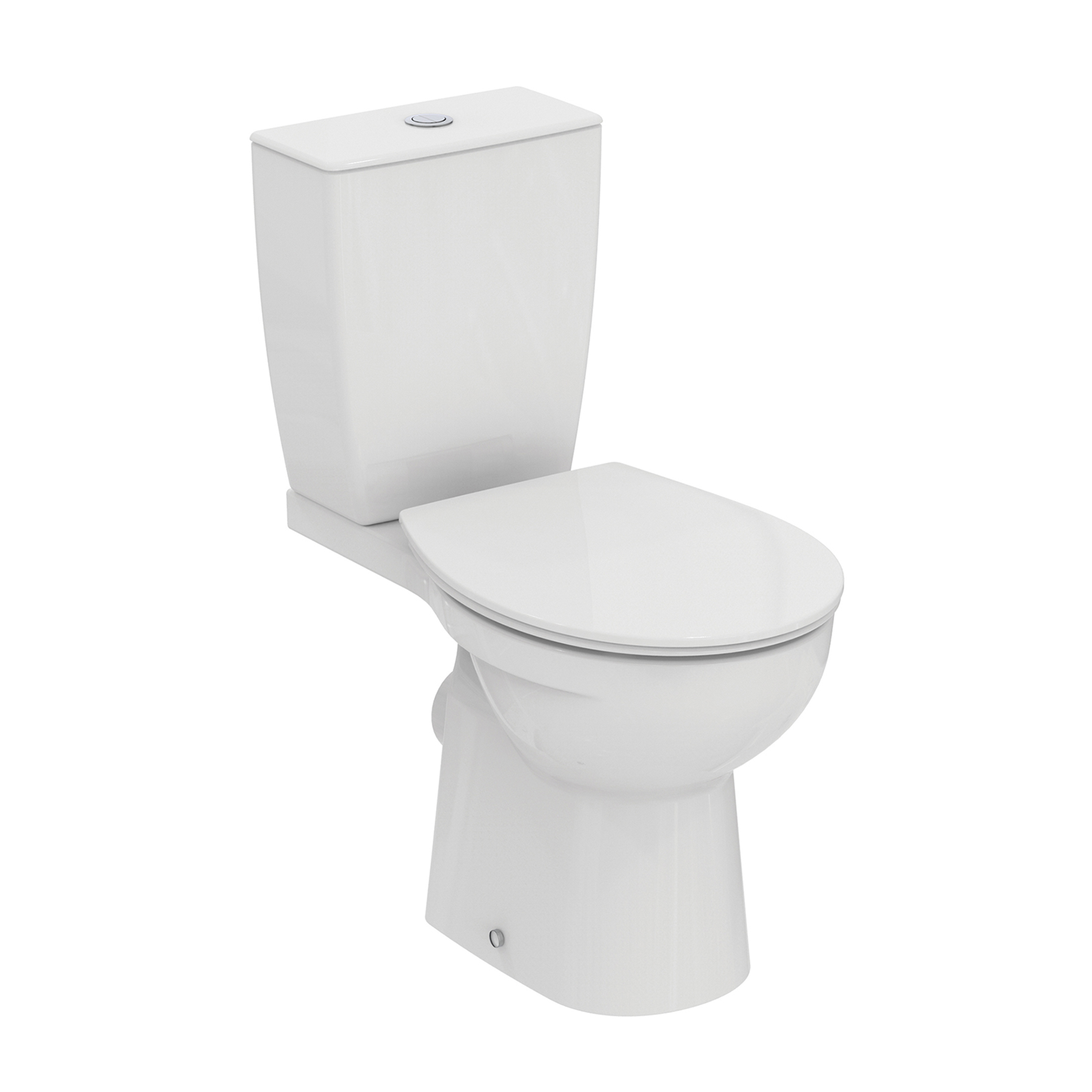 Ideal Standard Eurovit+ Close Coupled Toilet with Soft Close Seat