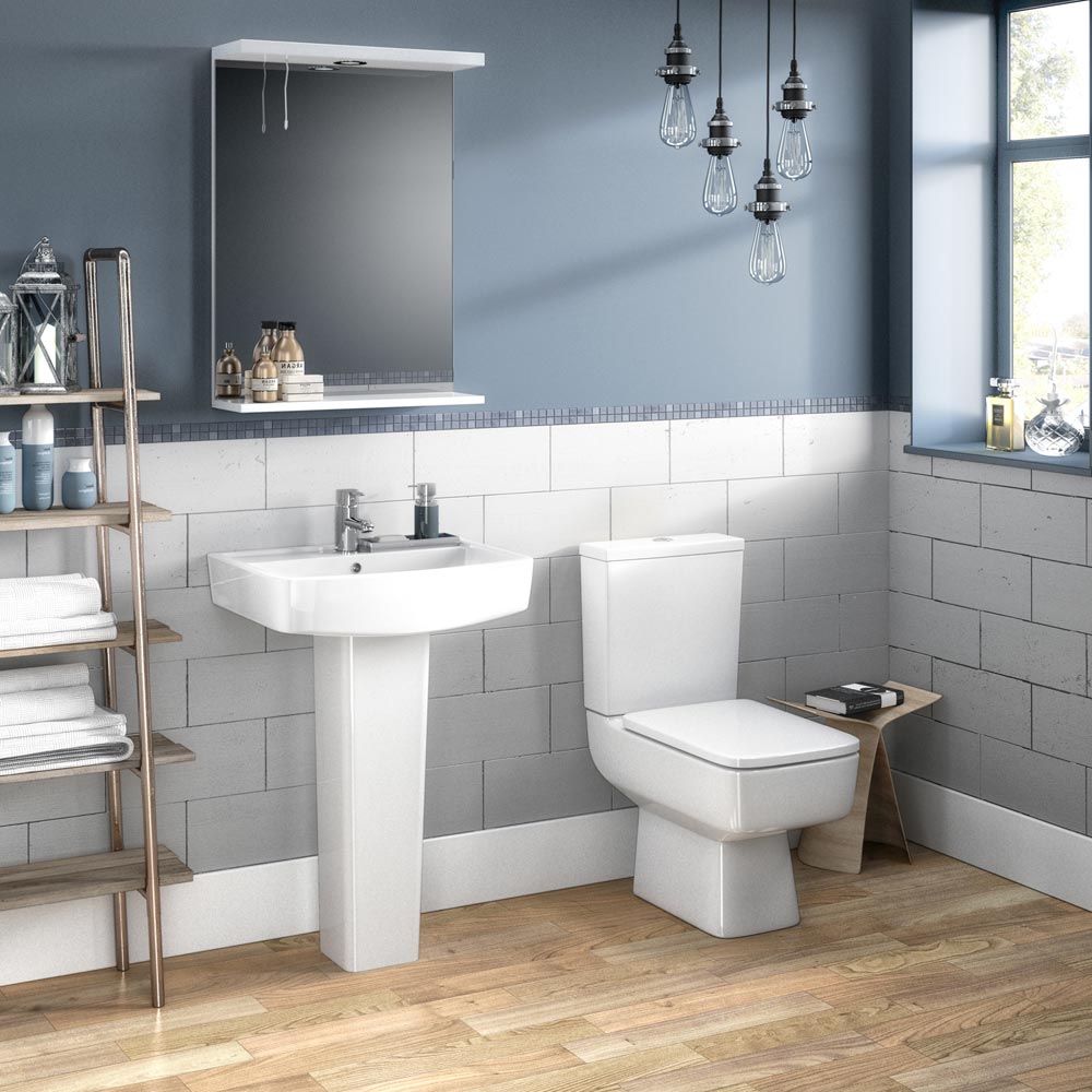 Jack 520mm Basin & Full Pedestal
