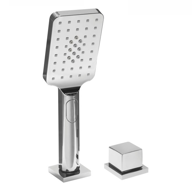 Sagittarius Kubic Deck Mounted 2-Way Diverter with Pull-Up Handset Kit