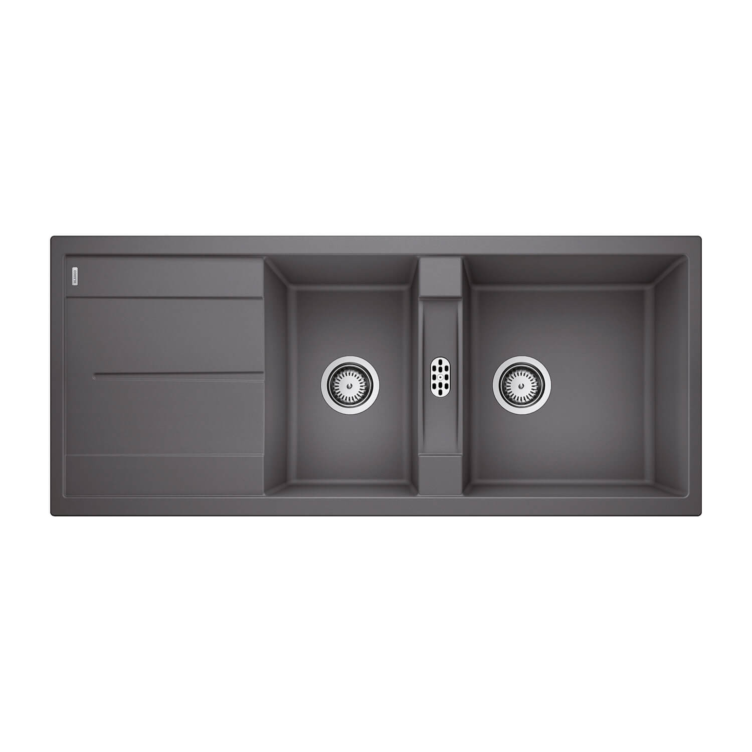 Blanco Metra 8 S 1.5 Bowl Inset Silgranit Composite Kitchen Sink & Waste with Reversible Drainer - 1160 x 500mm
