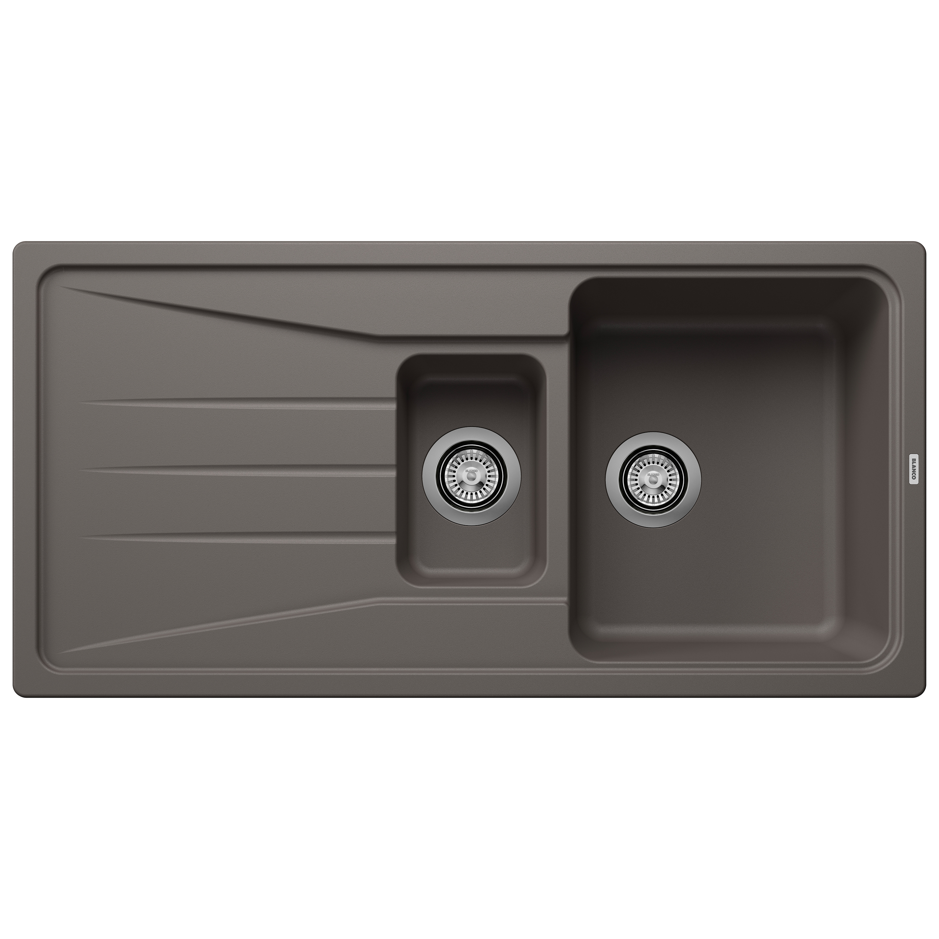 Blanco Sona 6 S 1.5 Bowl Inset Silgranit Composite Kitchen Sink & Waste with Reversible Drainer - 1000 x 500mm