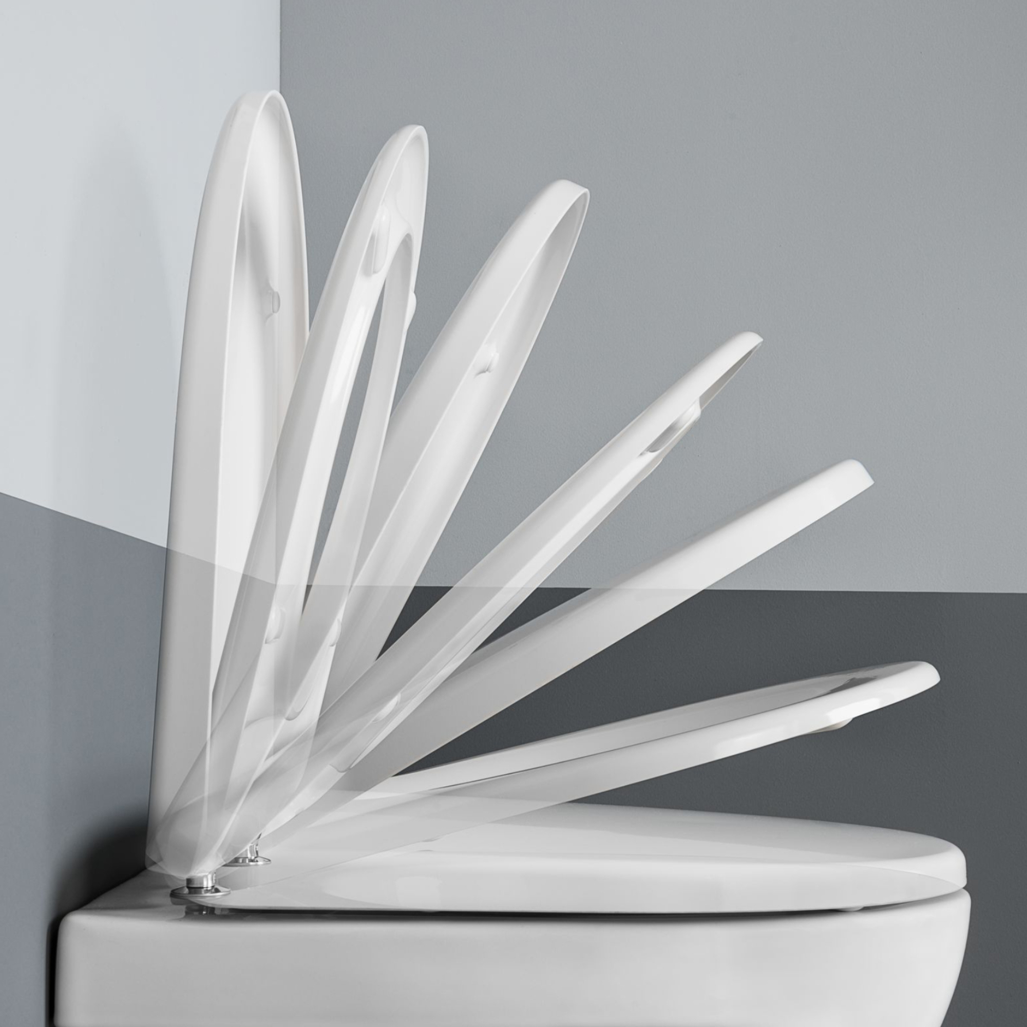 Geberit Selnova Rimless Compact Wall Hung Toilet & Soft Close Seat