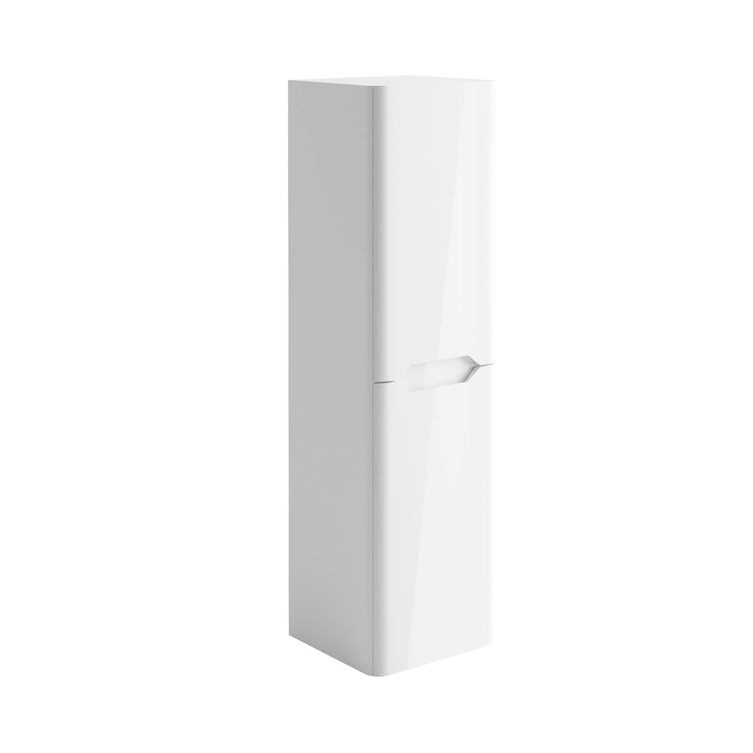 Ava 1400mm Wall Mounted Tall Storage Cabinet