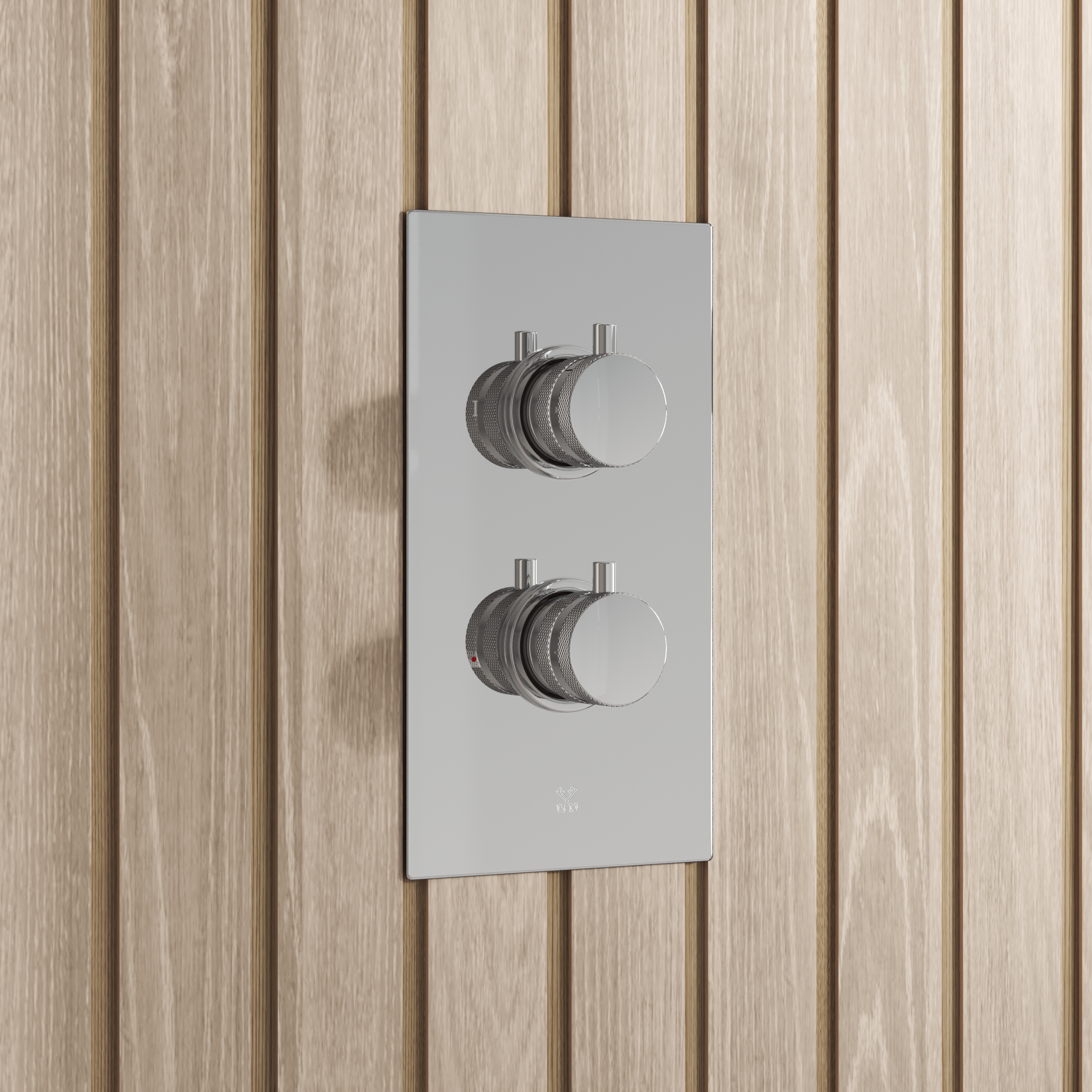 Core Concealed Thermostatic Valve, Fixed Head & Shower Handset Kit