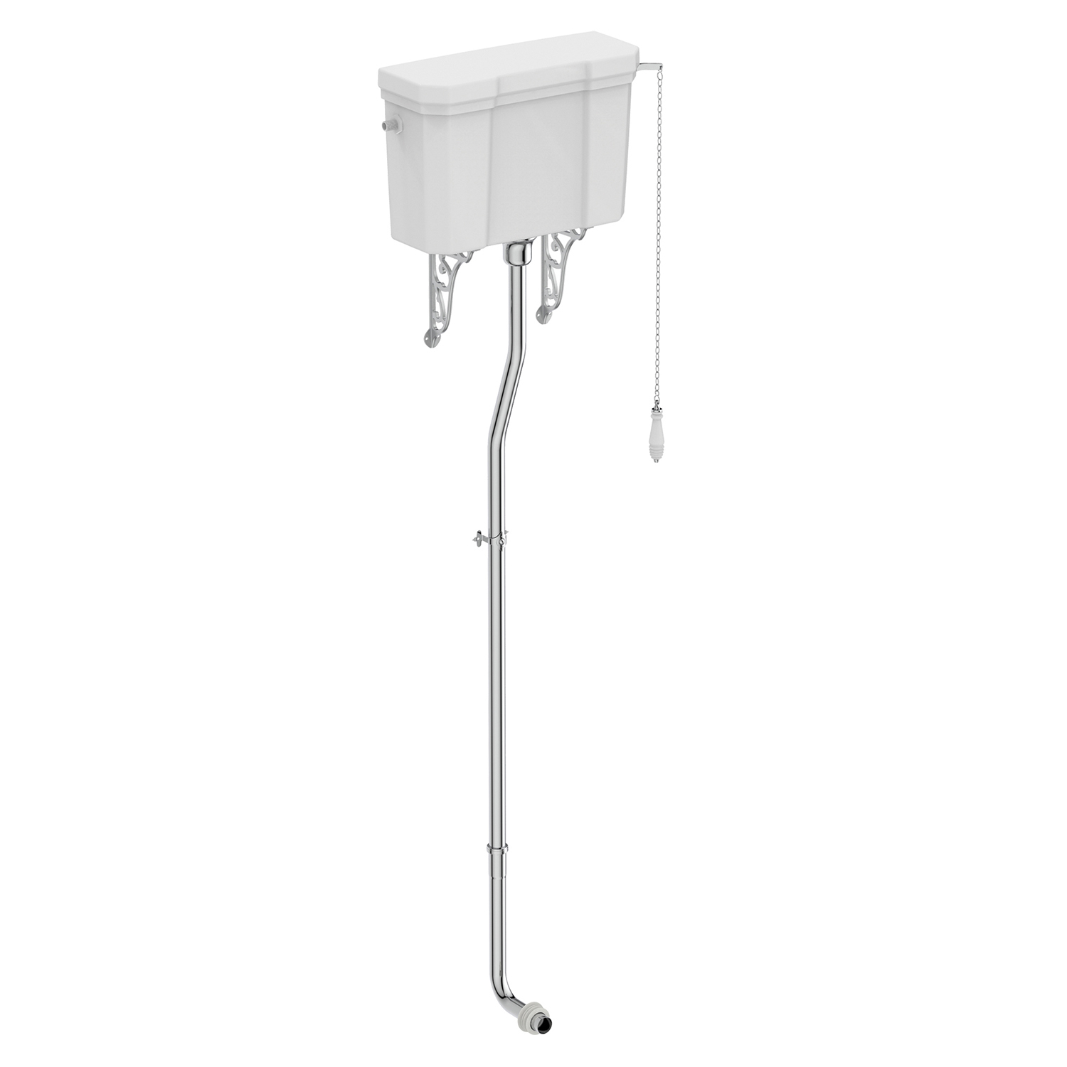 Ideal Standard Waverly High Level Toilet (Excluding Seat)