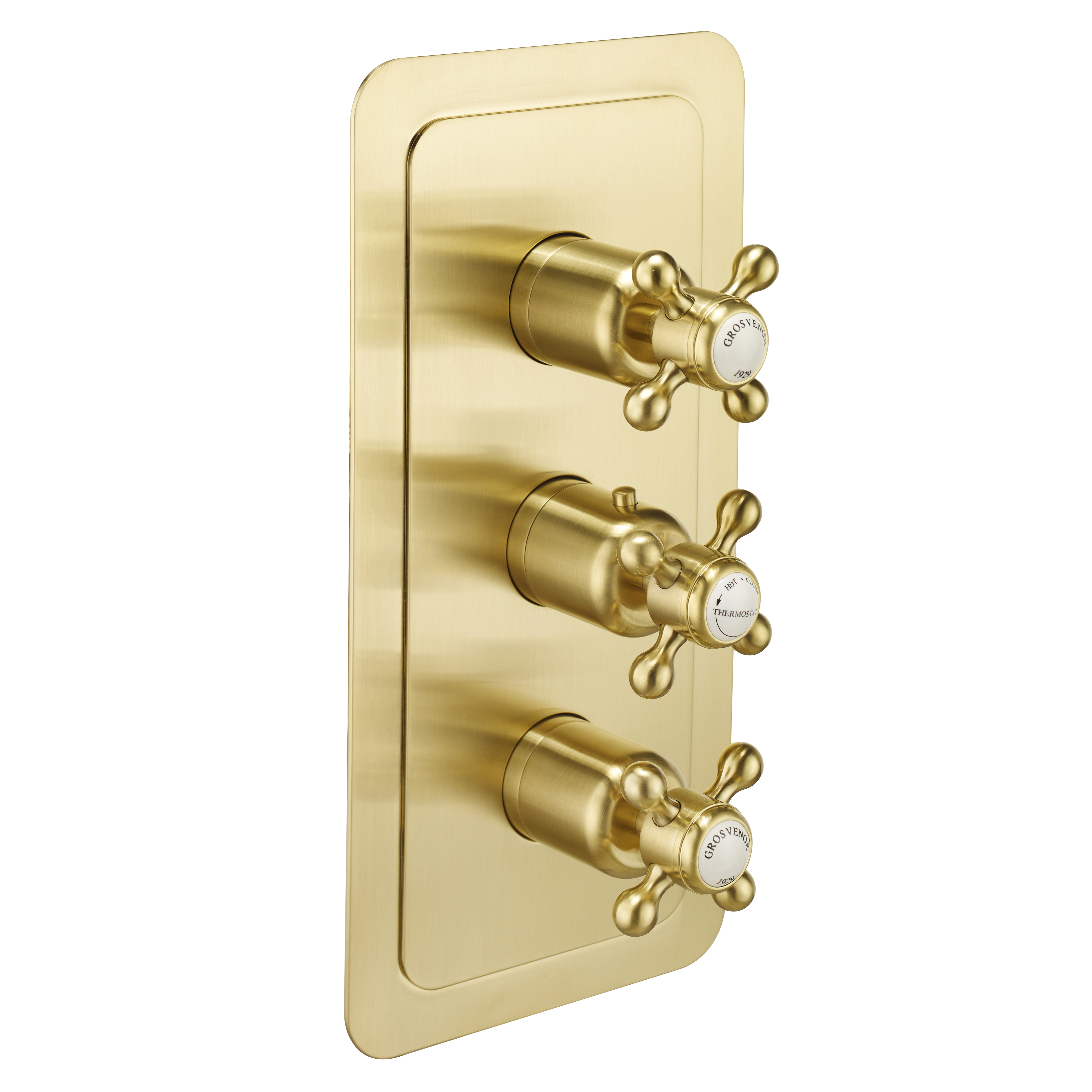 Butler & Rose Caledonia Crosshead 2 Outlet Concealed Thermostatic Shower Valve