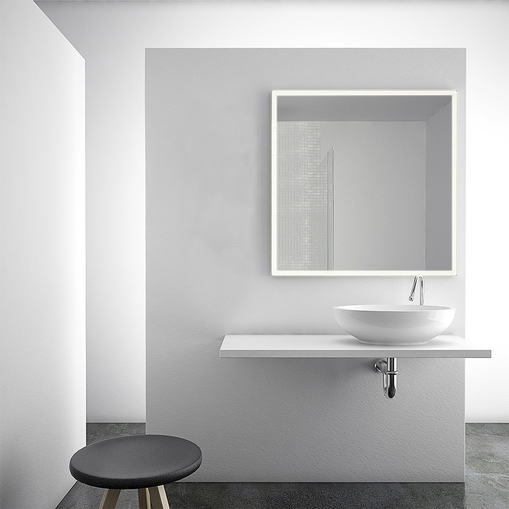 Origins Living Solid Framed Backlit LED Mirror