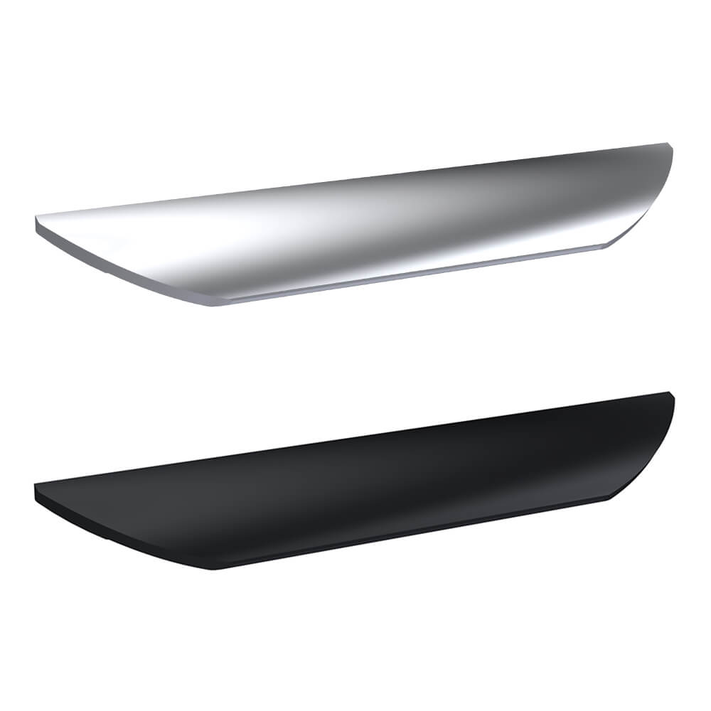 Drench Smooth Finger Pull Furniture Handle - 160mm Centres