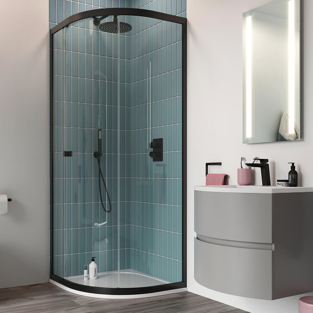 Crosswater MPRO Shower Handset with Wall Outlet and Hose