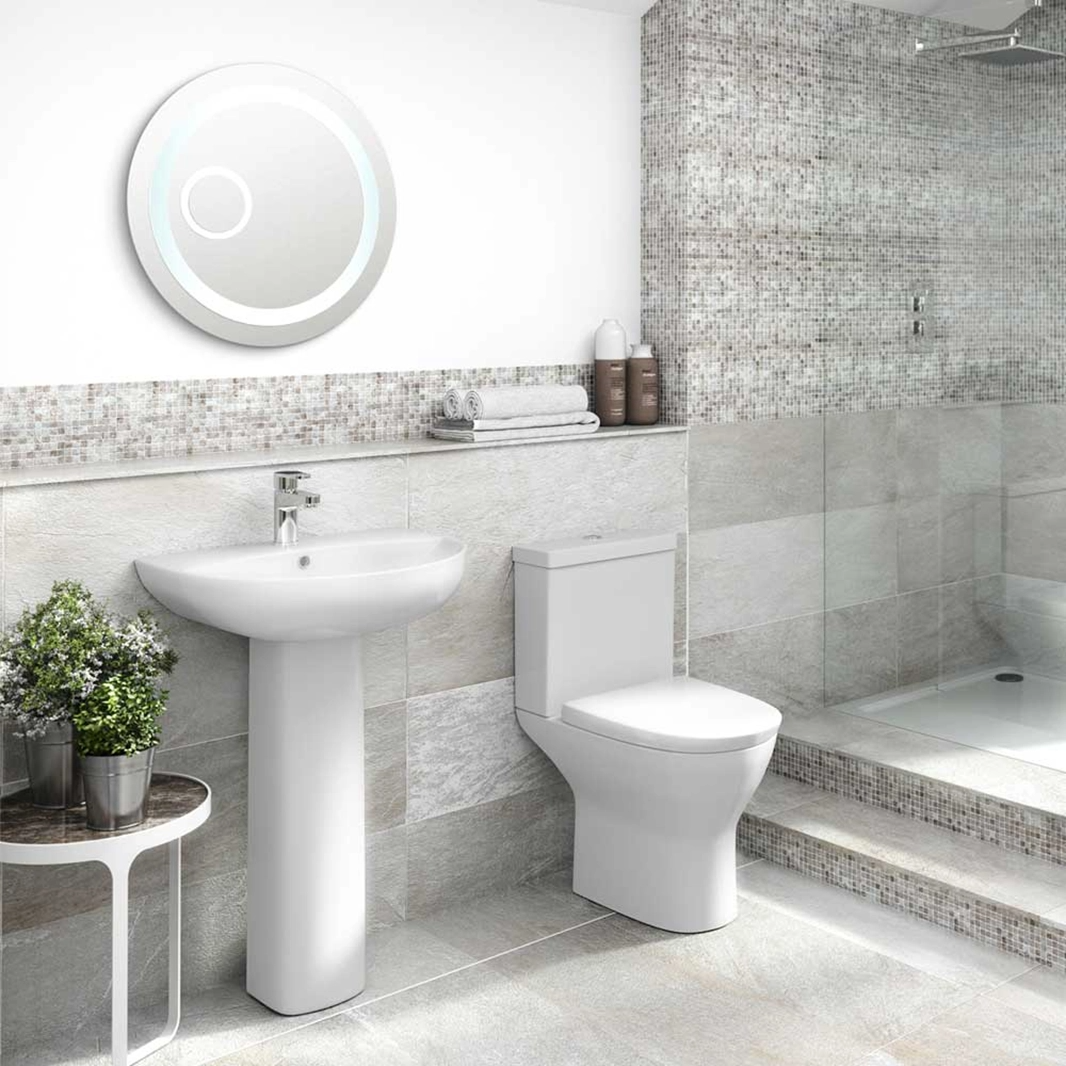 Harbour Identity 535mm Basin & Full Pedestal
