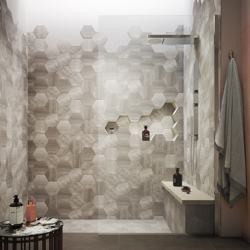 Harbour Alchemy 8mm Easy Clean Walk In Shower Panel