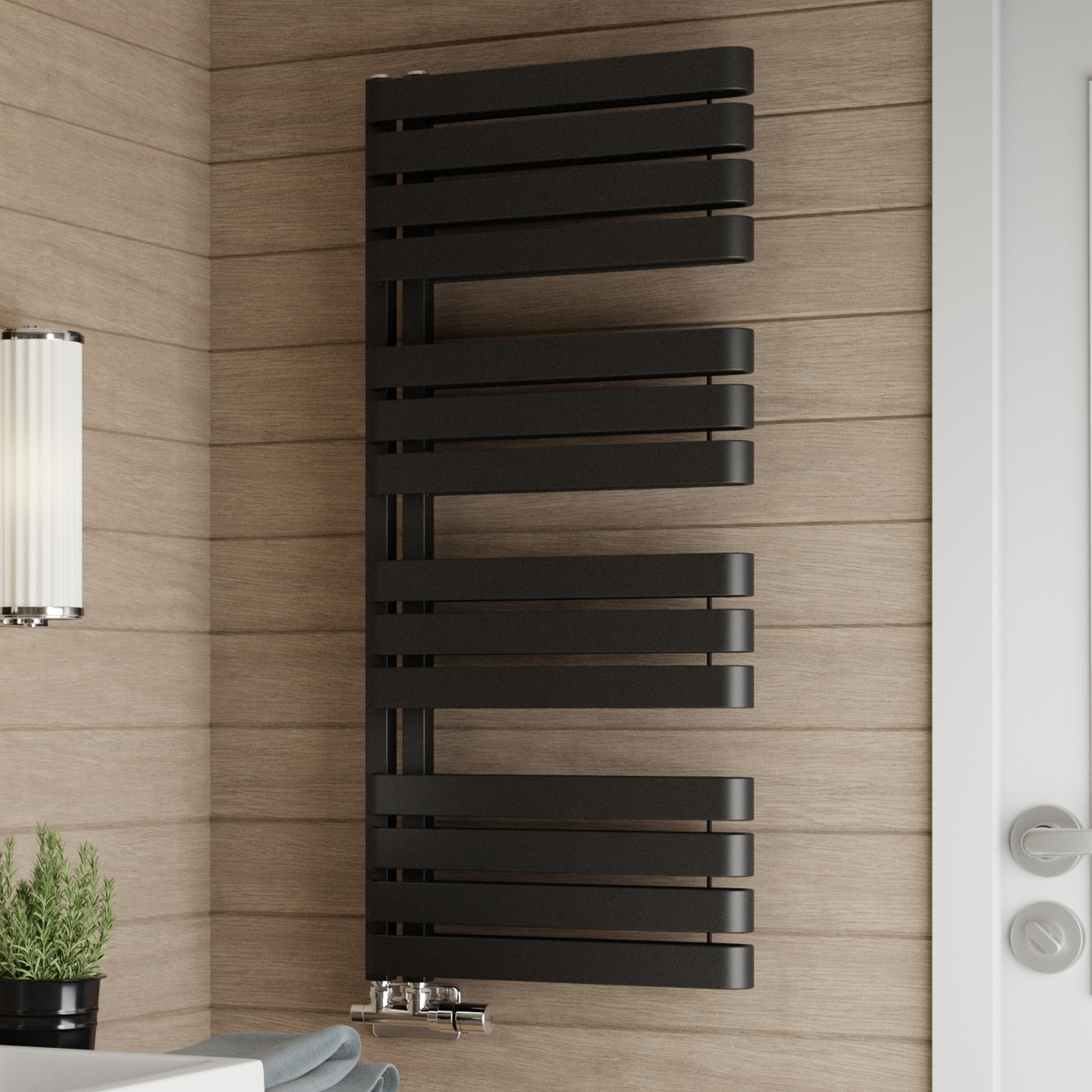 Terma Warp S Open Ladder Heated Towel Rail