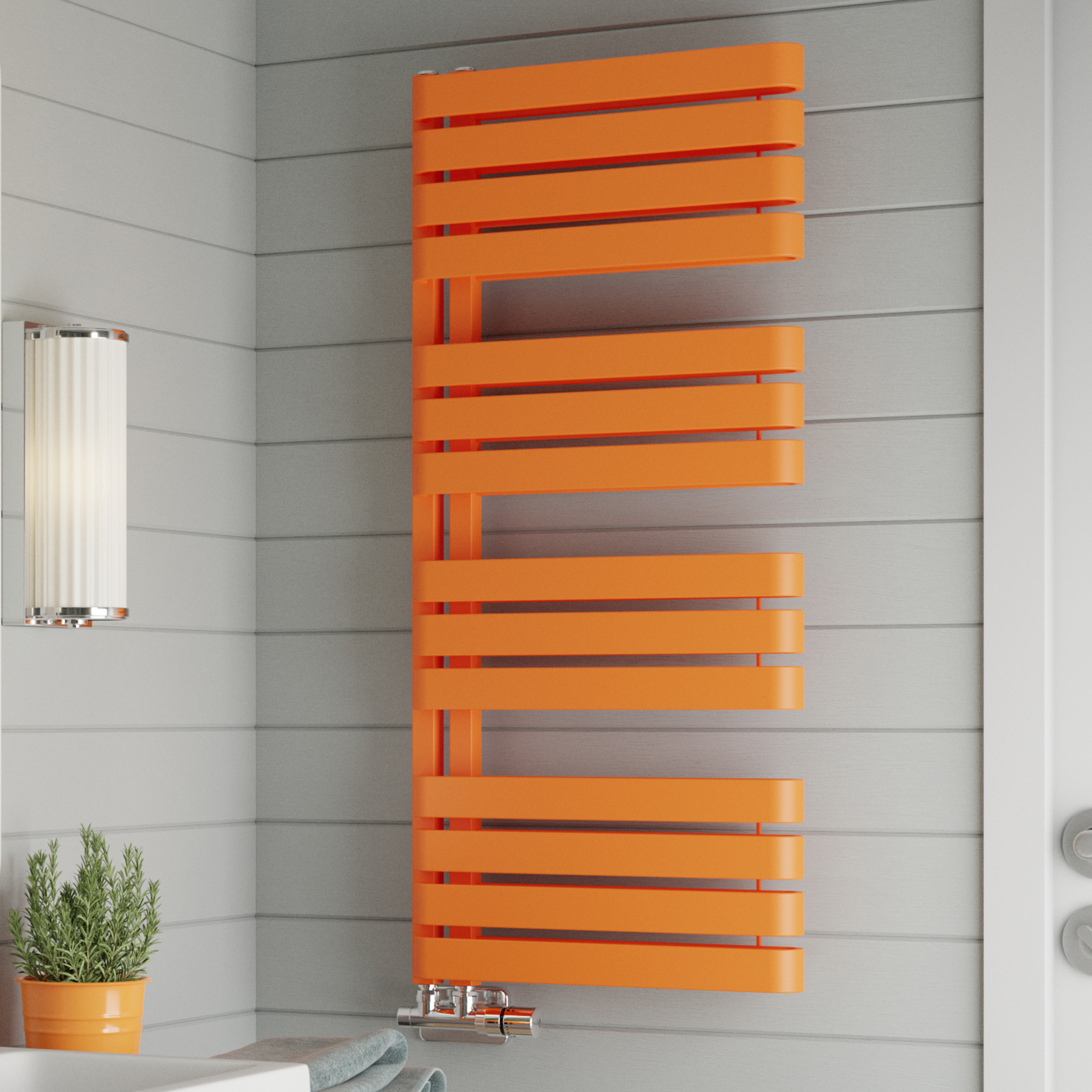 Terma Warp S Open Ladder Heated Towel Rail