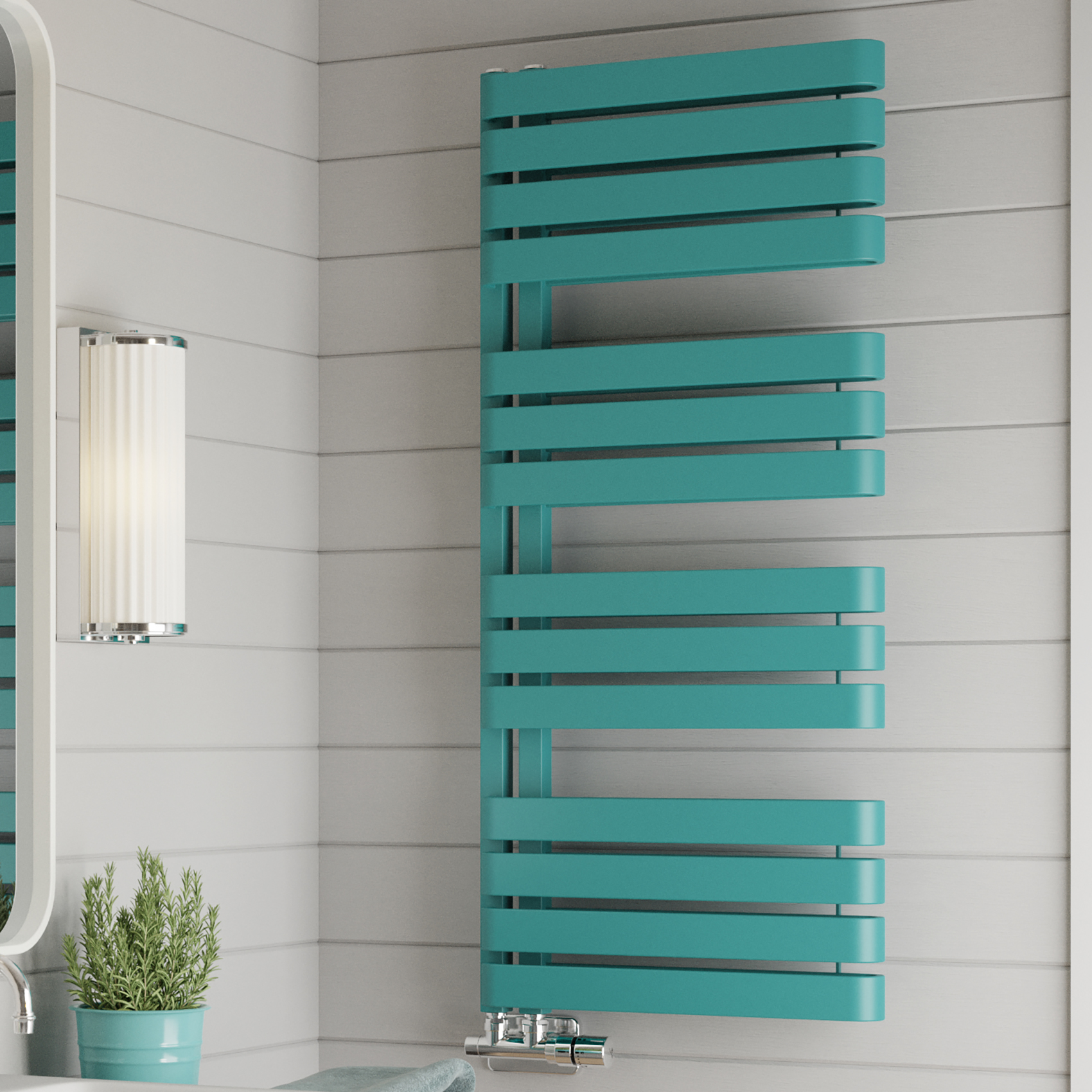 Terma Warp S Open Ladder Heated Towel Rail